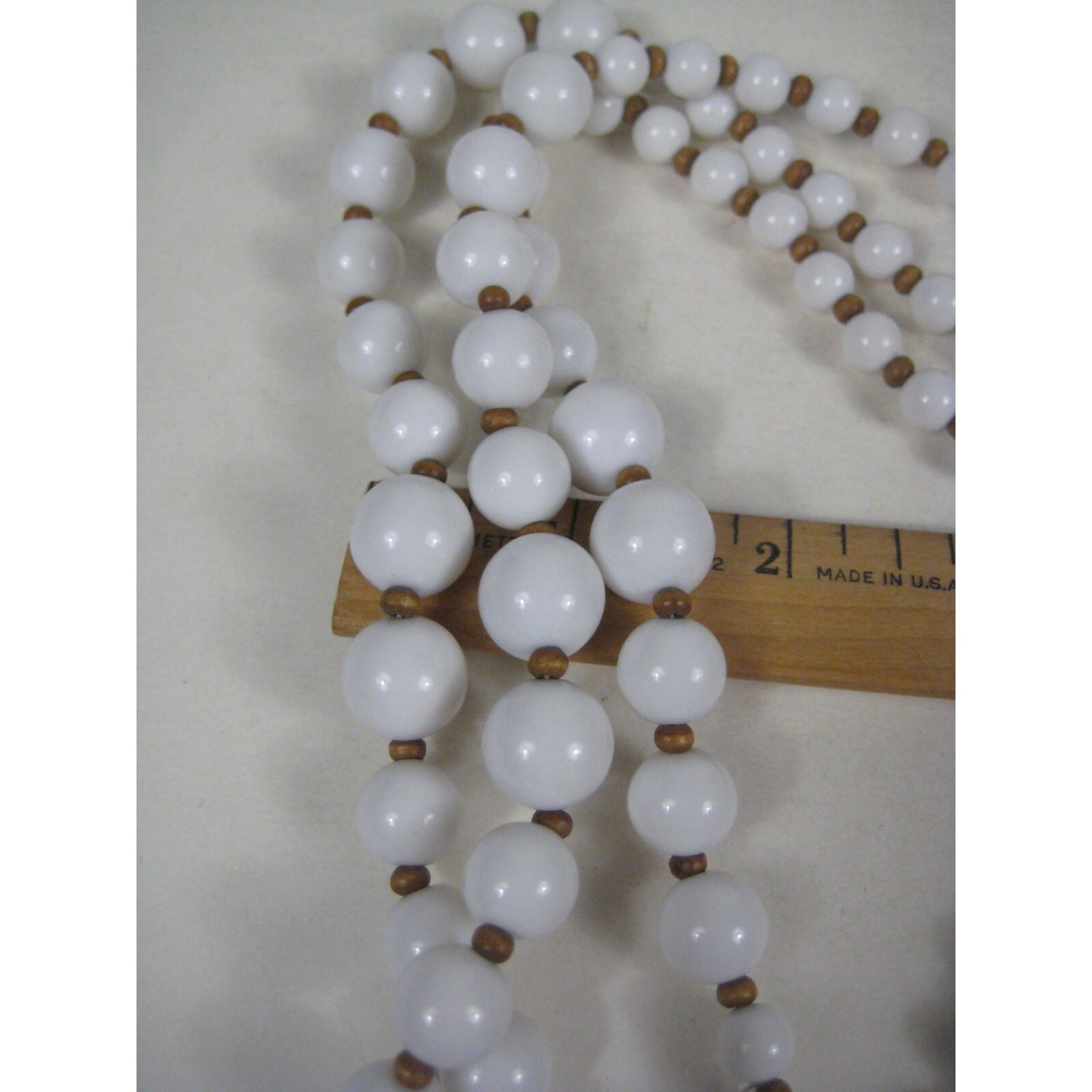 Beaded Necklace 16 inch Choker Vintage STYLE Multi Strand Festival Jewelry