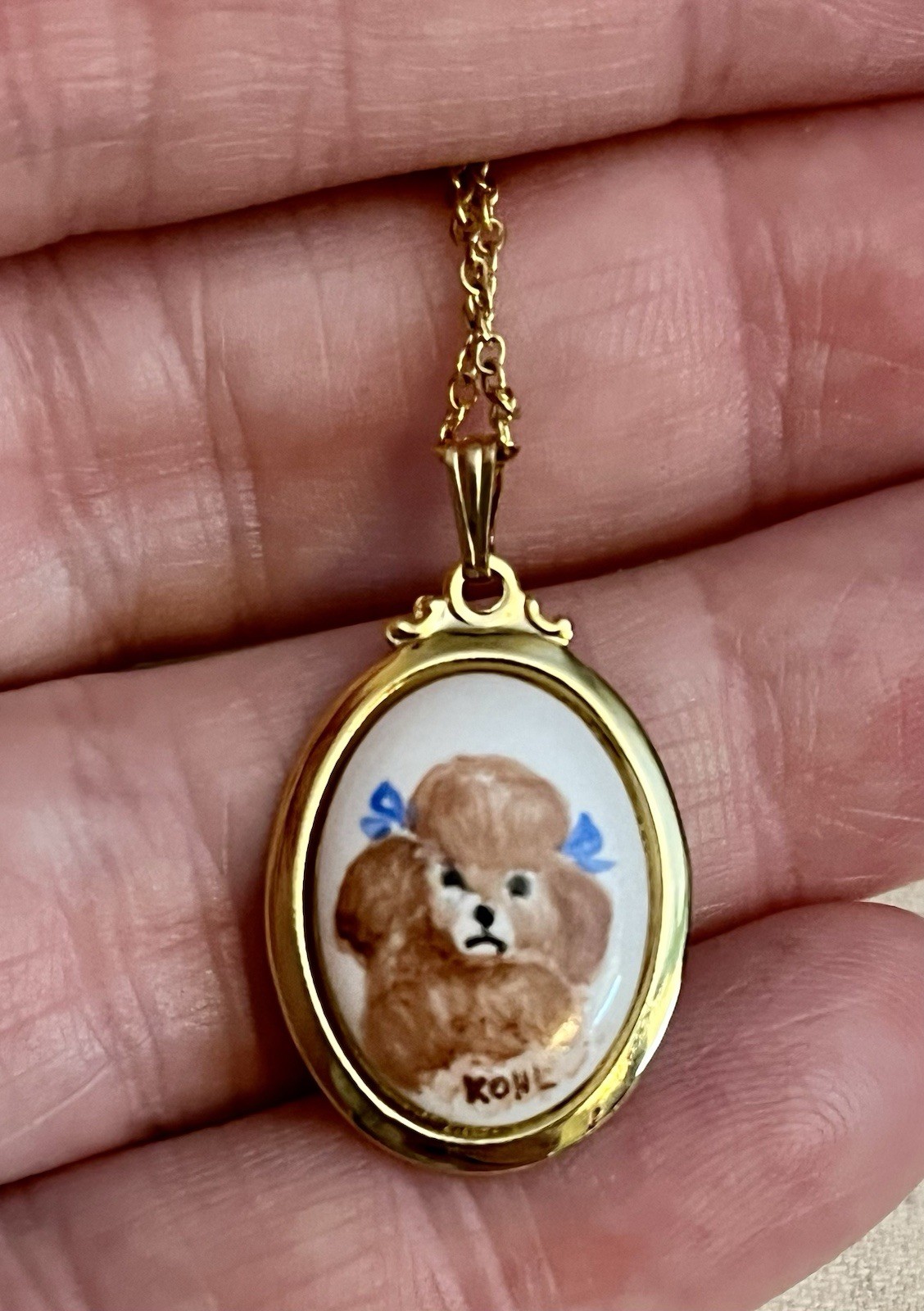 Lot of 4 Vintage Dog Puppy Themed Pieces of Jewelry Pins Necklace Scottie Poodle