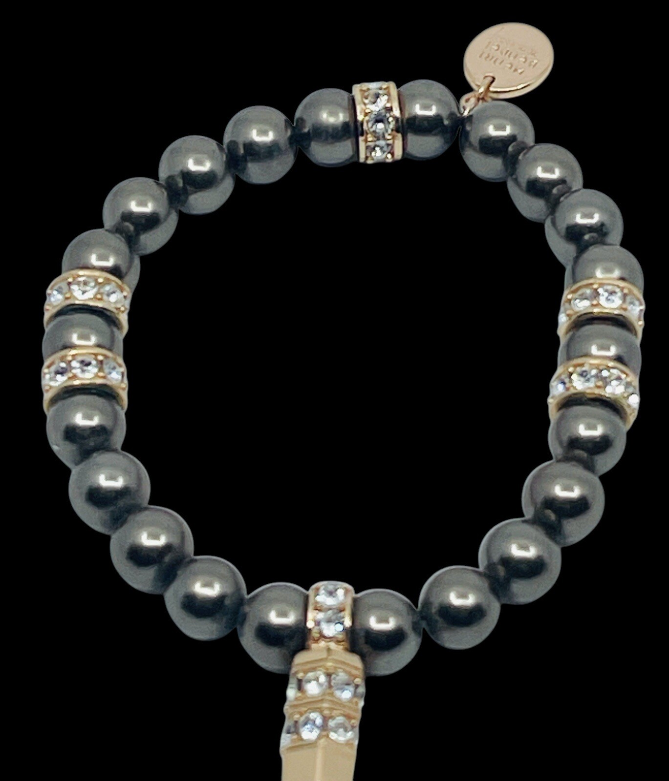 Vintage Henri Bendel Swarovski Crystal Bracelet Estate Jewelry Pre-Owned Tennis