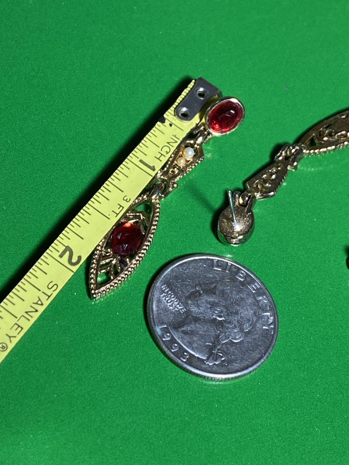 vintage estate earrings