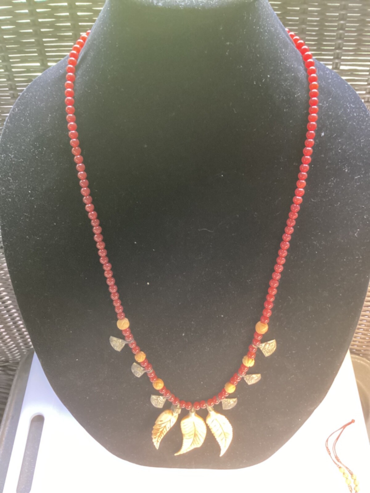 Vintage less Bernard necklace stunning every day ware piece