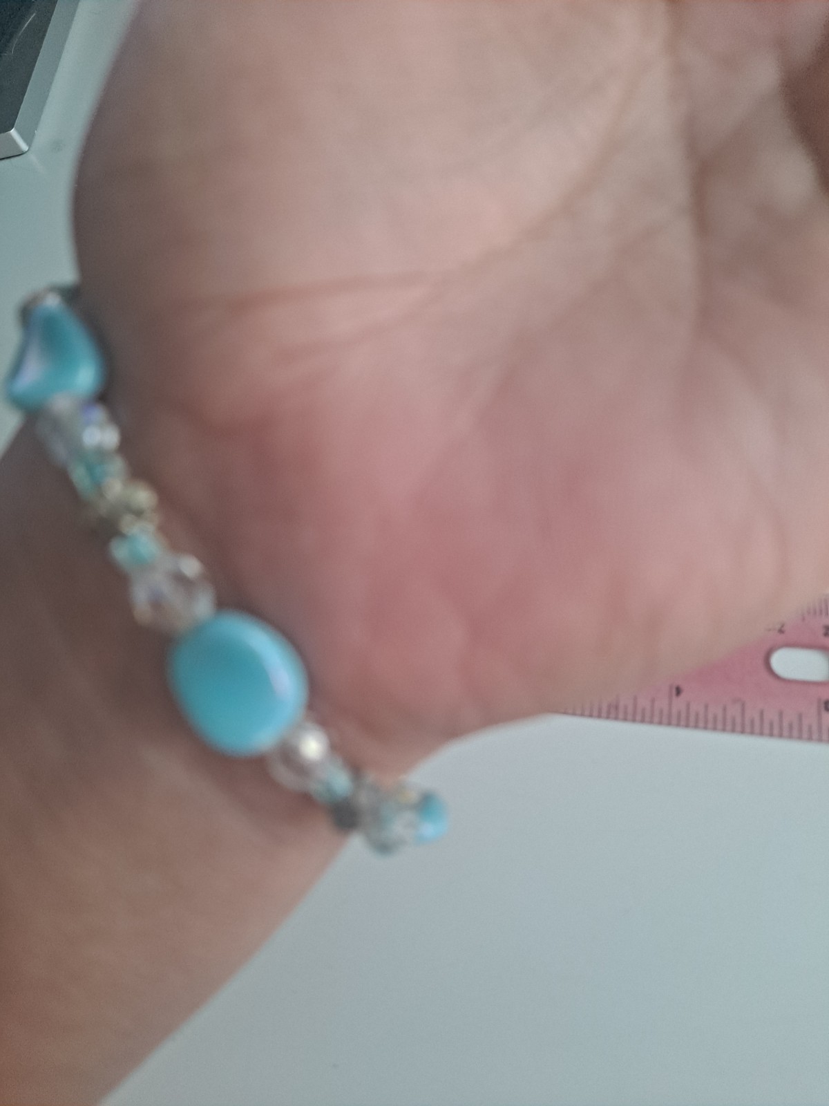 vintage glass bracelet