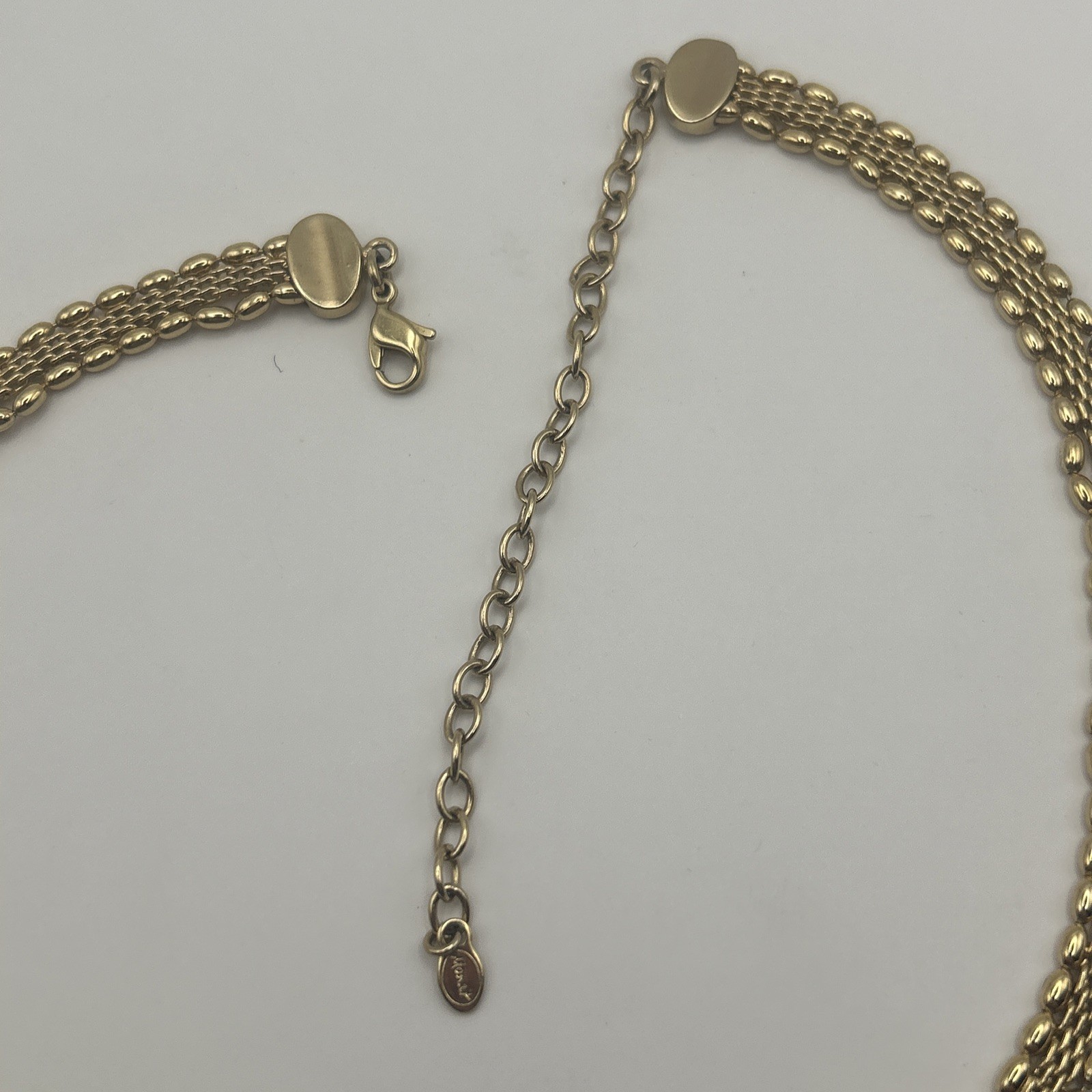 Monet 6mm Wide Flat Wheat Chain Goldtone Necklace – 19”