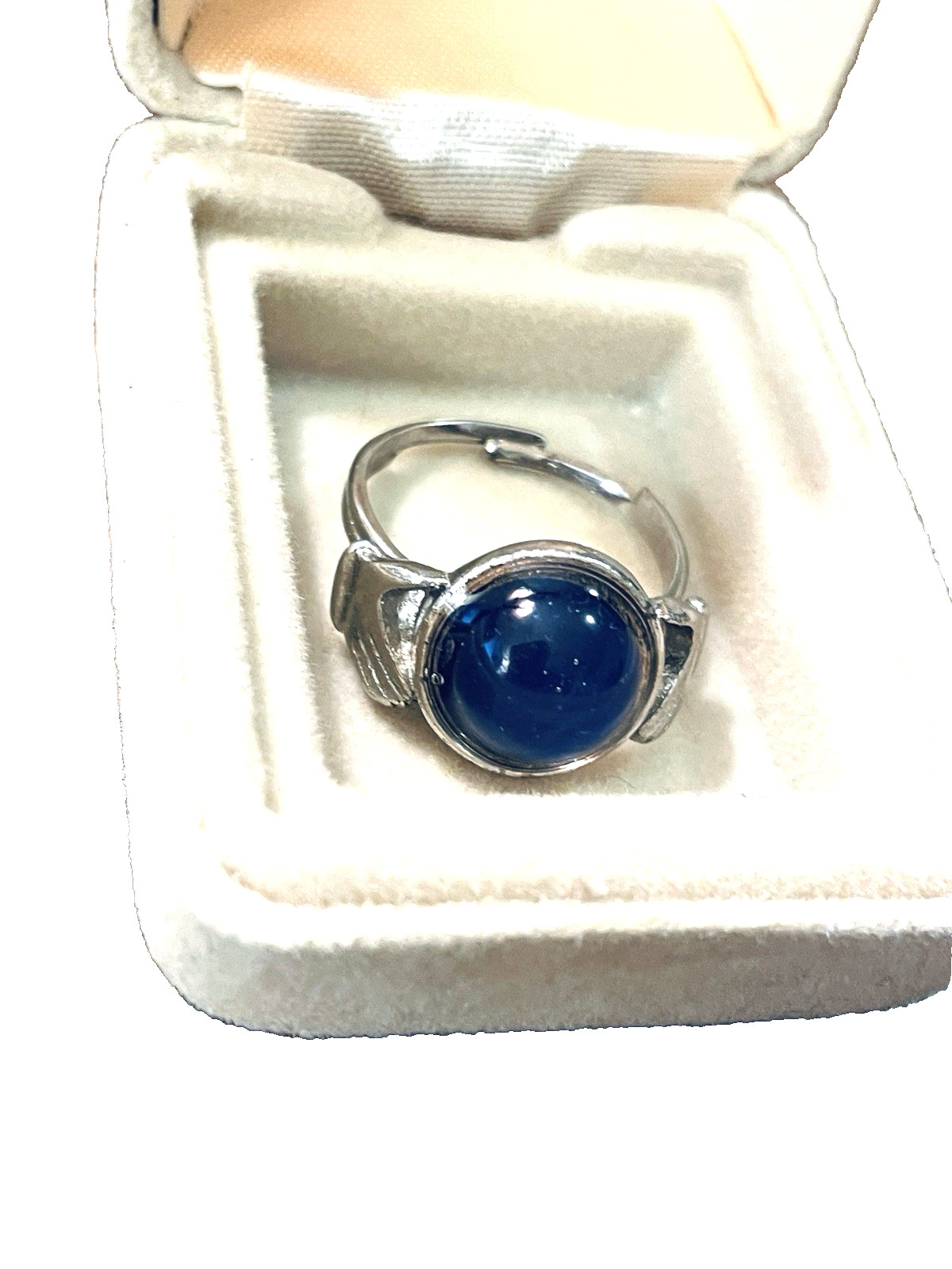 Vintage Mood Ring Changes Color Emotions Original Retro 1970’s Adjustable Sz 8