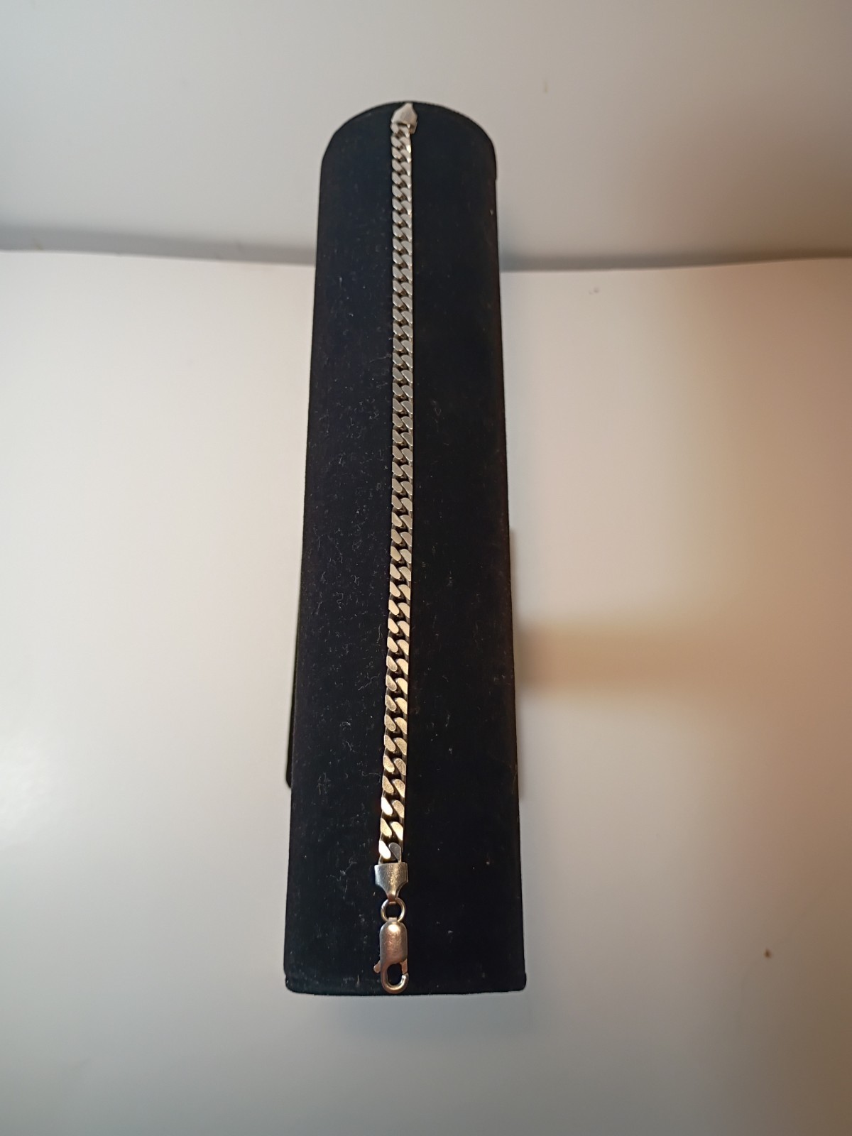 🔥925 Sterling Silver Curb Link Bracelet Italy 8.5 In 16 Gms NEW Condition 🔥