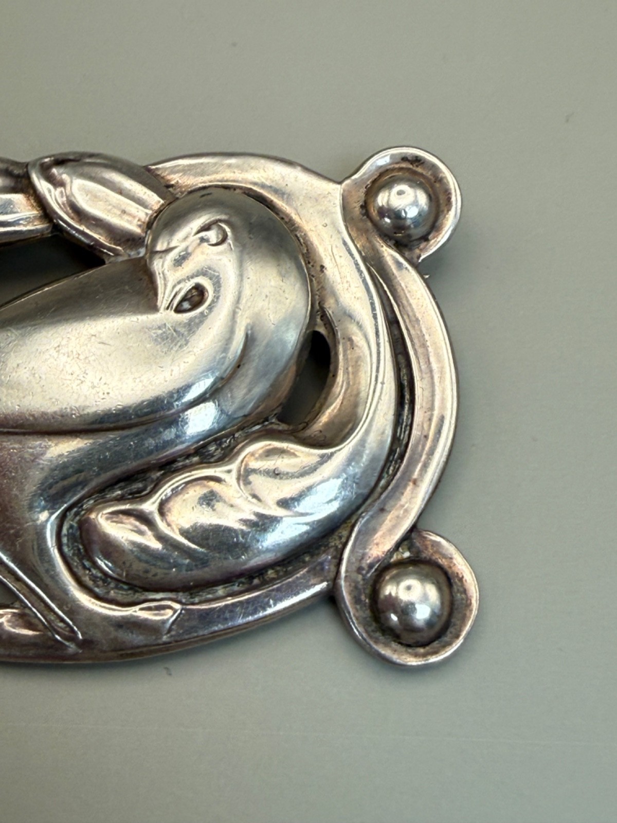1940 Vintage Cohen & Rosenberger-Coro-Classic Sterling Silver Dove Brooch/ pin