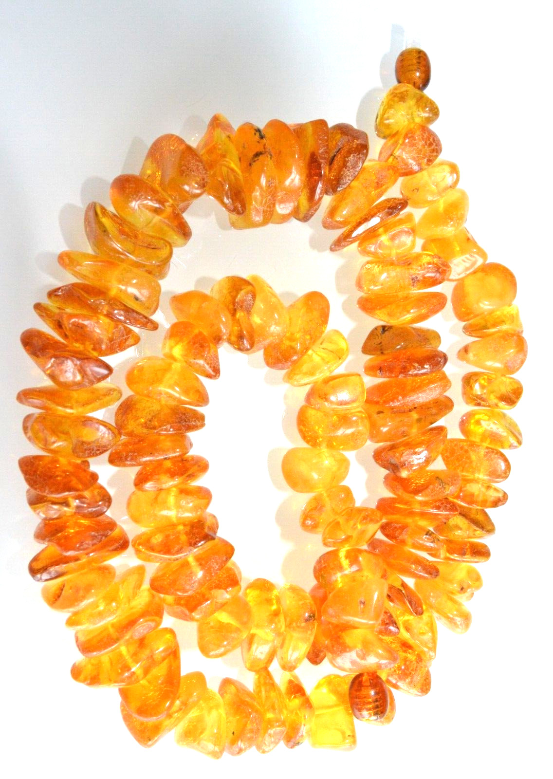 61gr RUSSIAN SOVIET BALTIC AMBER BEAD NECKLACE 琥珀 BRACELET STONE PENDANT EARRING