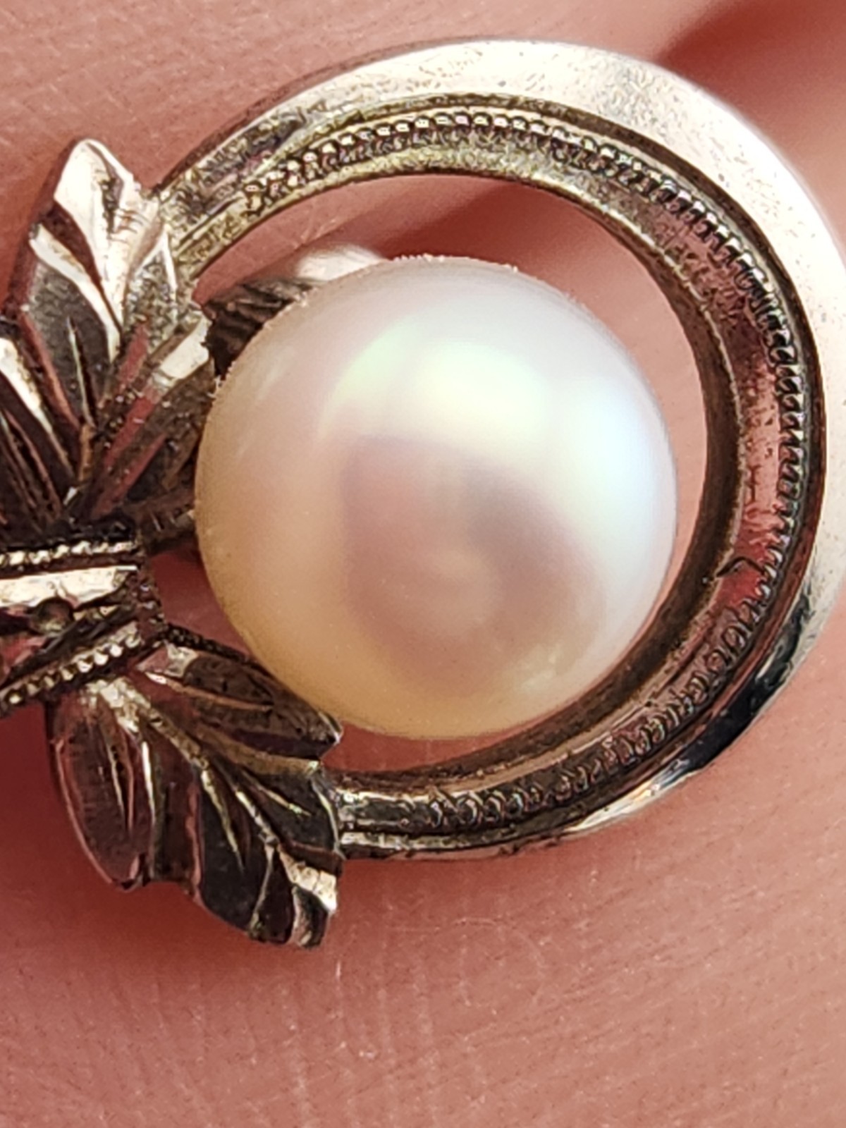 Vintage Mikimoto Pearl Earrings Sterling Silver M S Mark With Box Stunning Gift