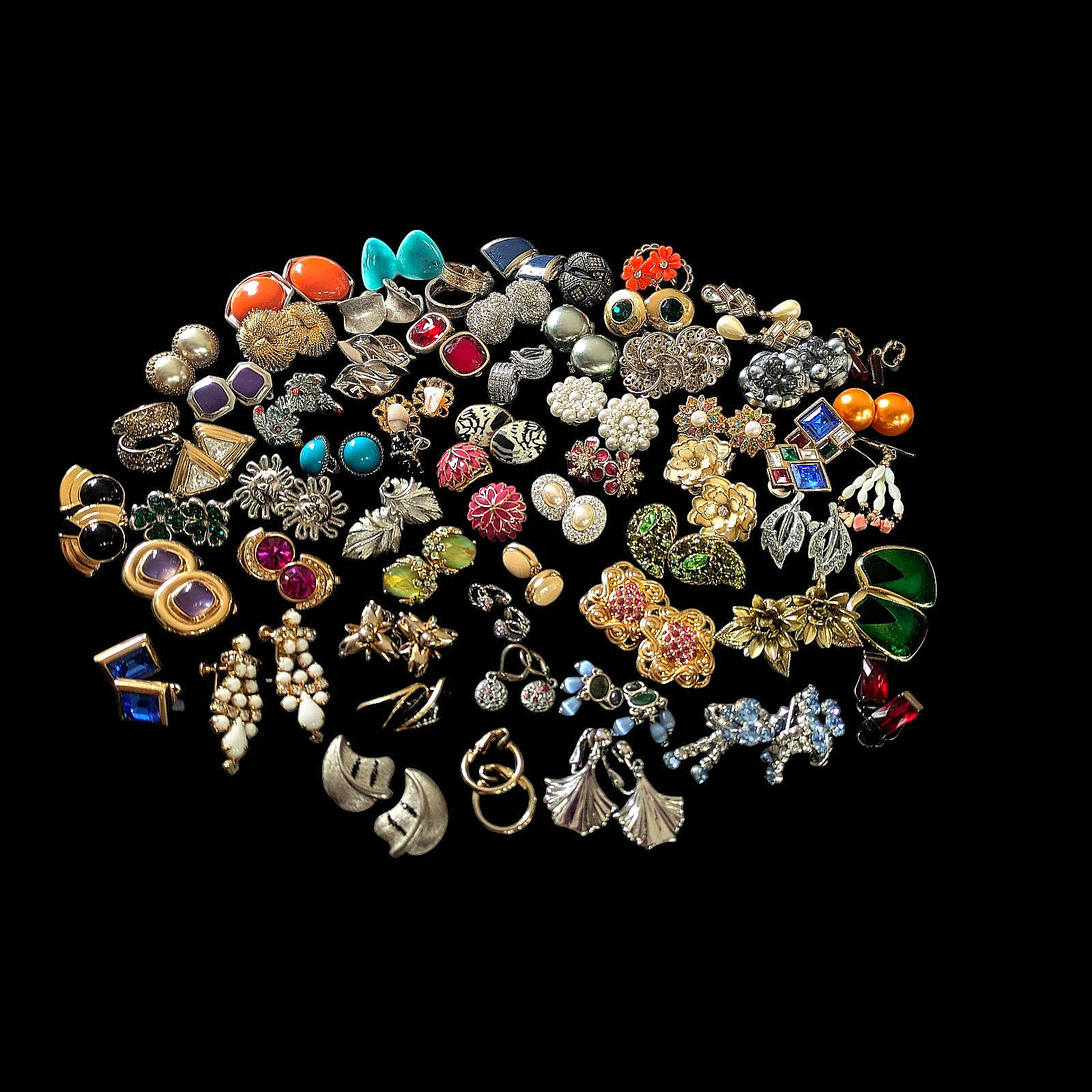 Lot Huge Estate Jewelry Napier Coro Avon + MORE 120+ Pc All Wearable VTG to Now