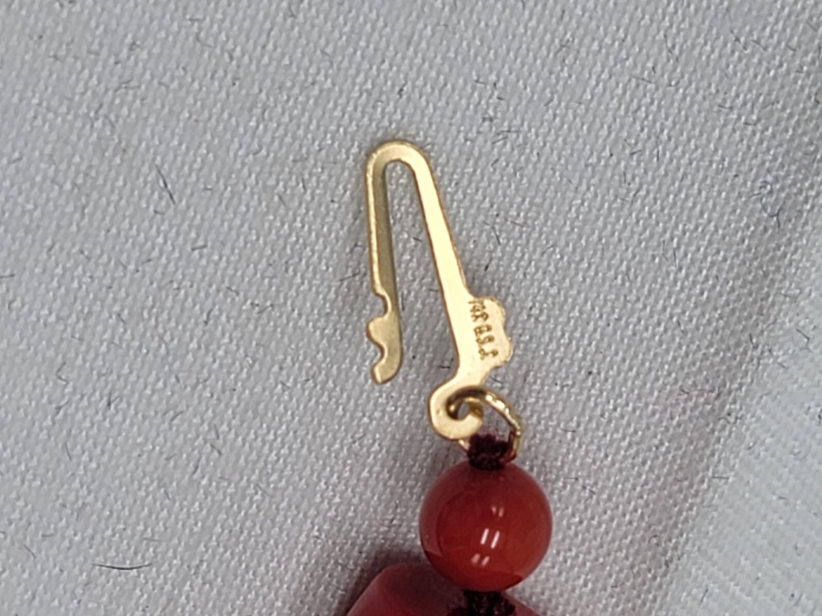 14K GSJ Necklace Pearl Red Coral Extra Long 49 Inches New In Box HSN JEWELRY