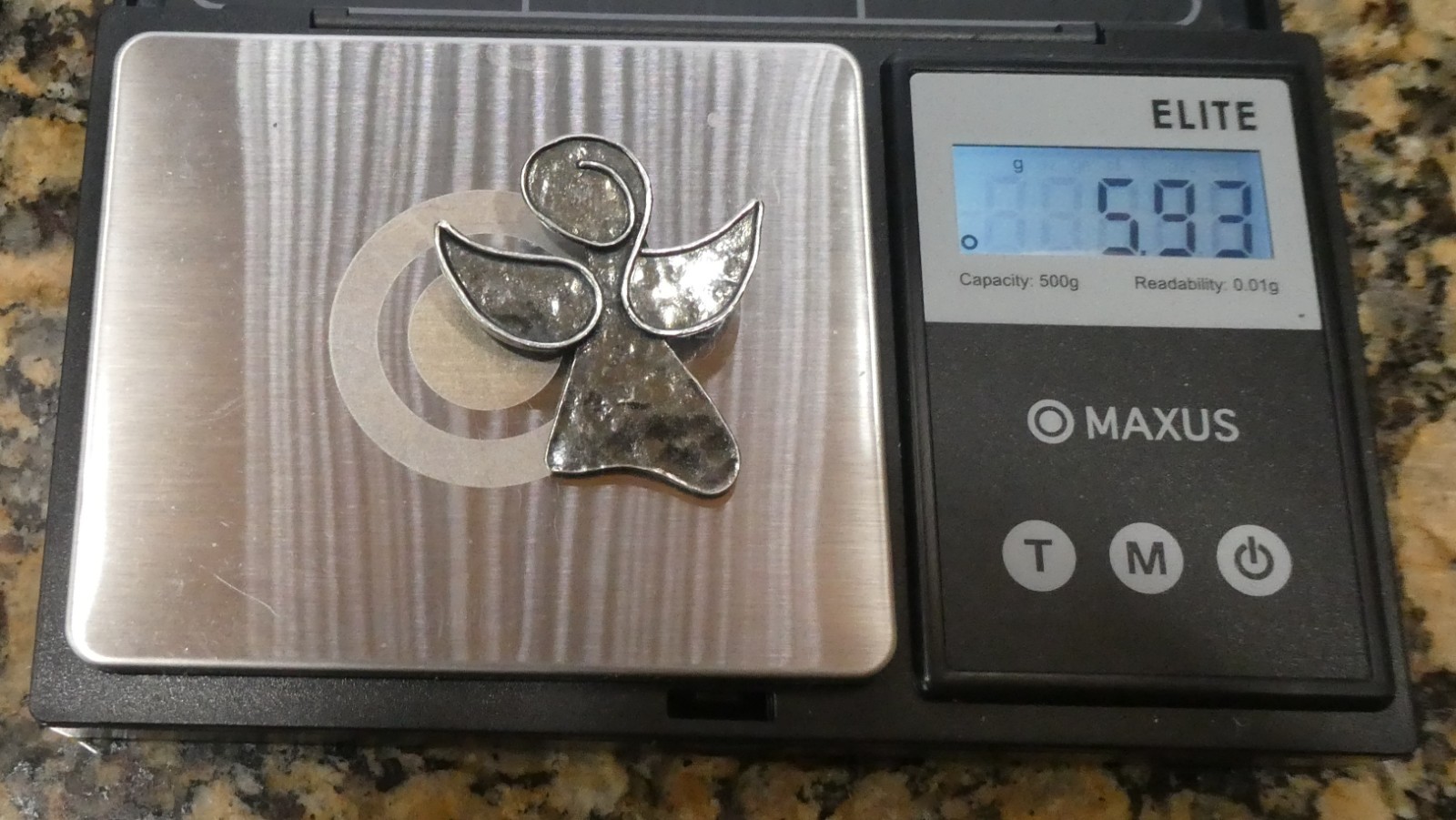 Silpada Sterling Silver .925 Guardian Angel “Watch Over Me” I1842 Pin / Pendant