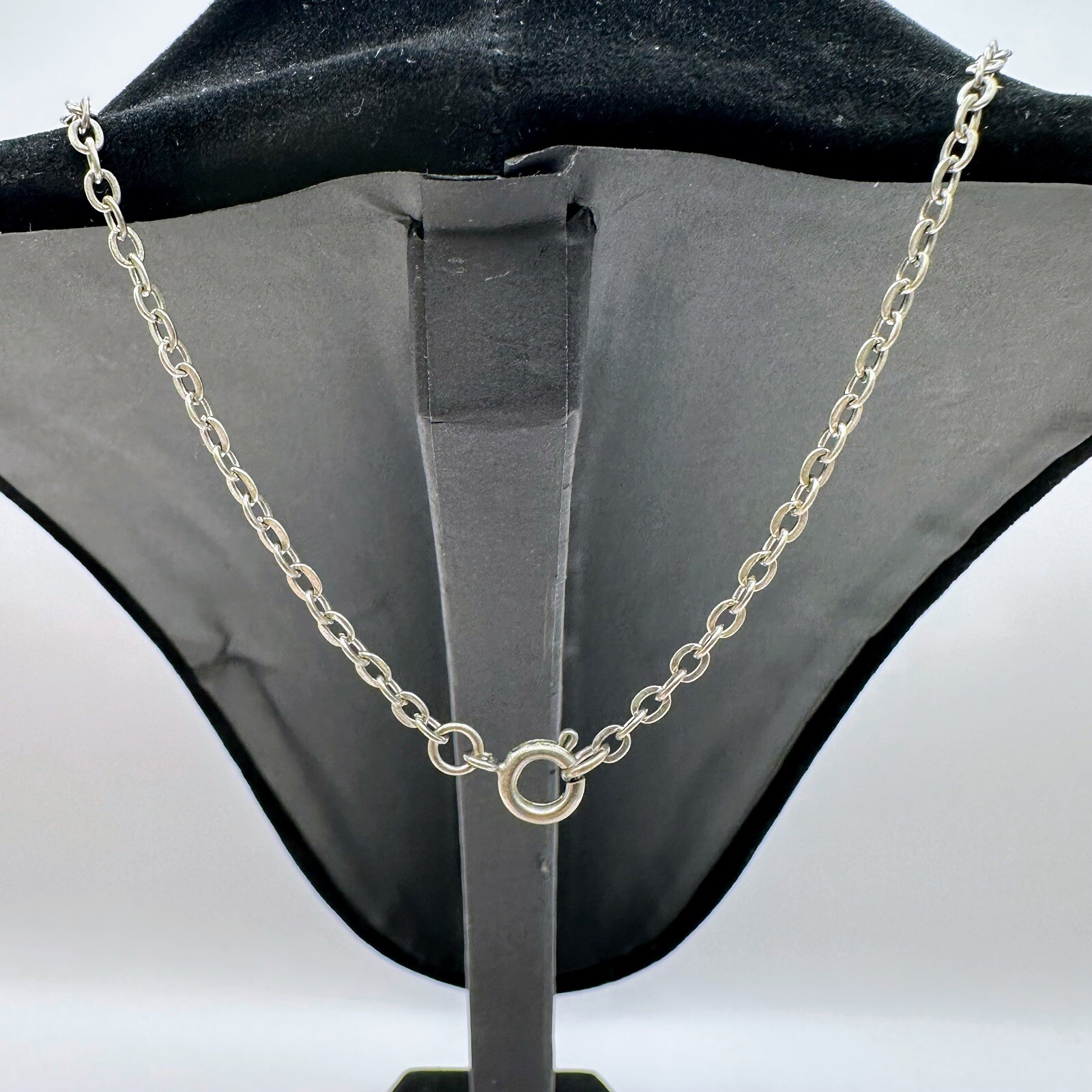 Y2K Pewter Floral Rose Charm Boho Chic Romance Witch Nature Goth Necklace Prom