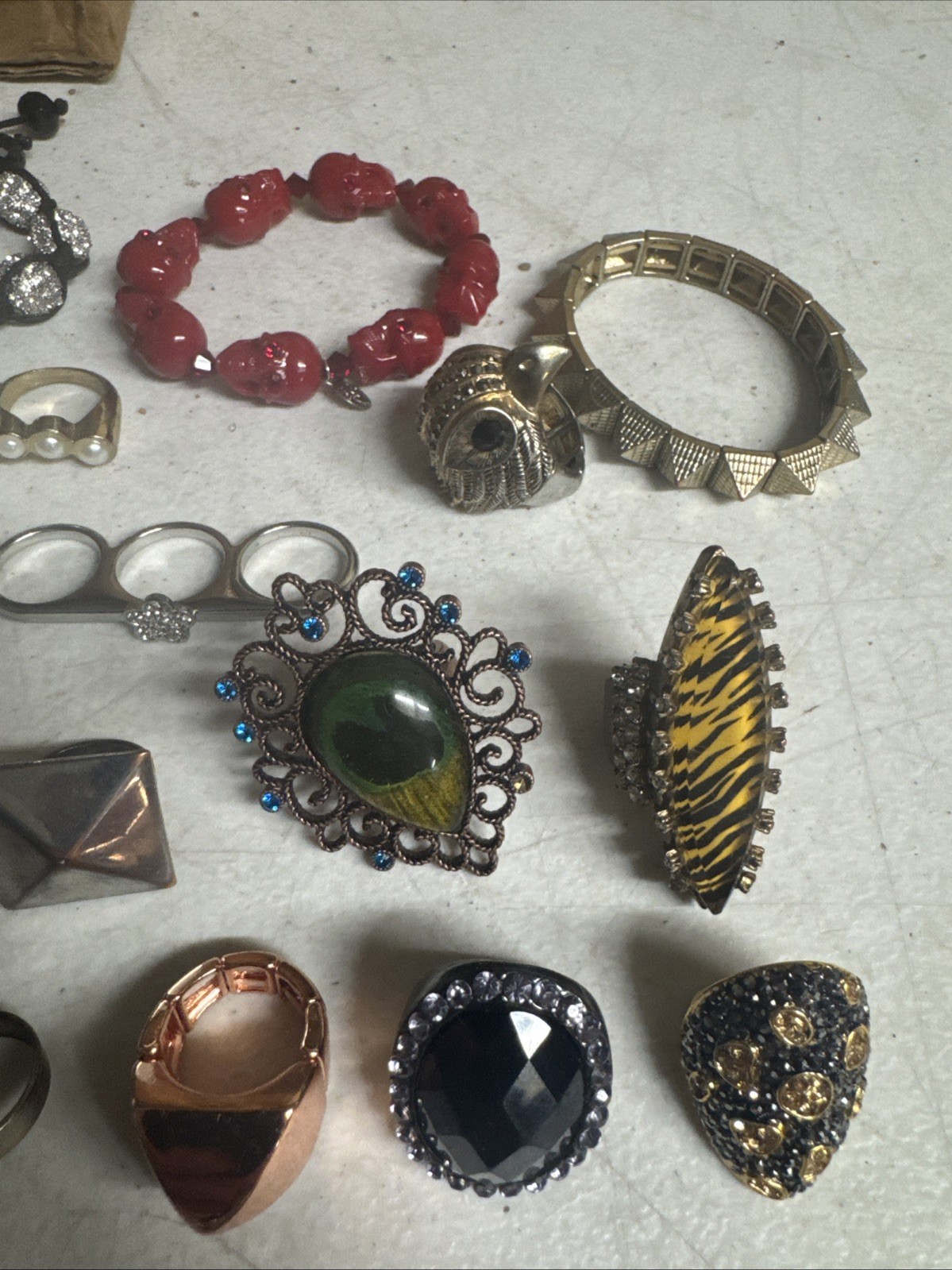 Lot Of Mix Vintage JEWERLY #8