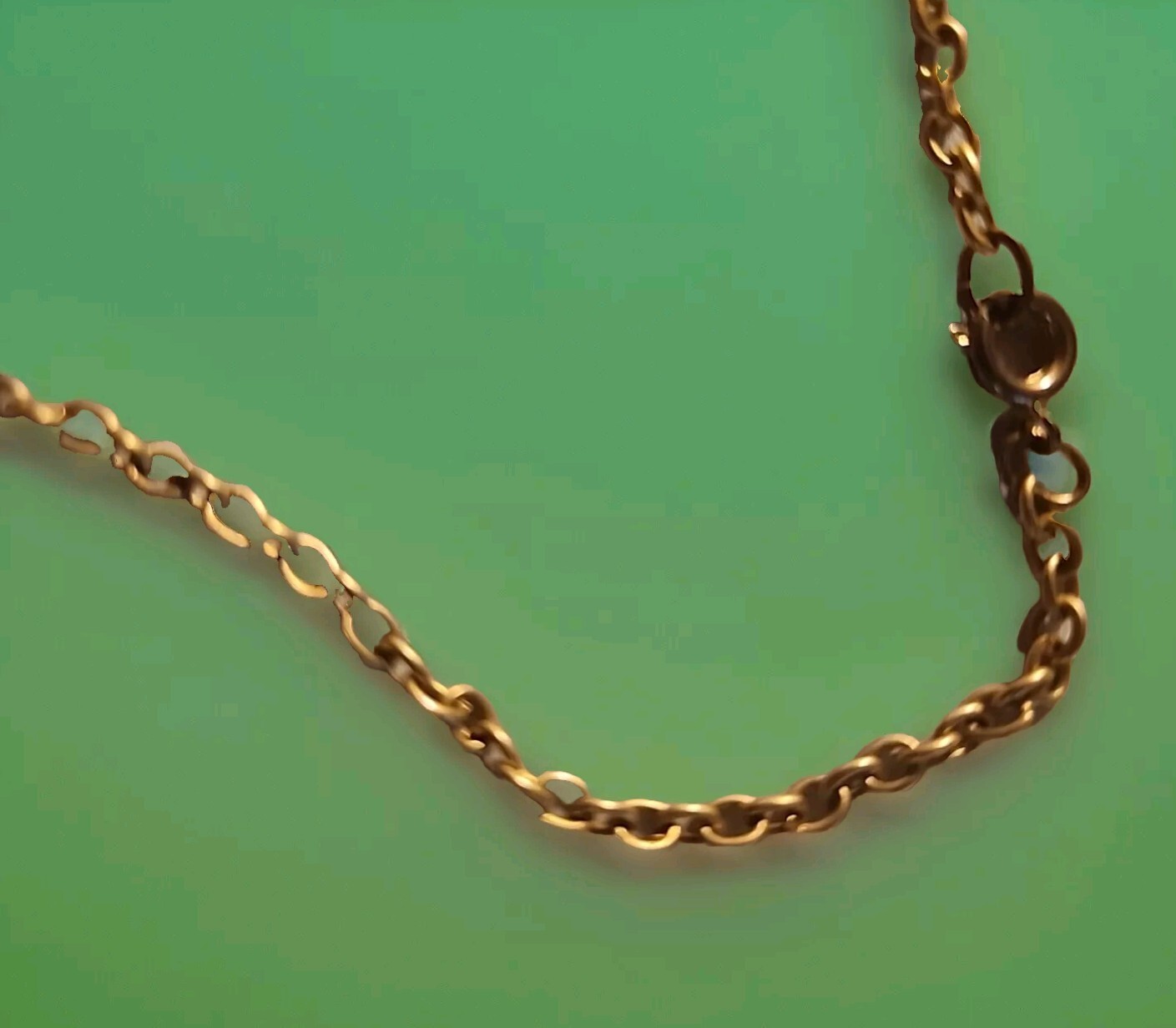 Beautiful Art Deco Czech Faceted Bead Necklace Circa 1920 – 19.5″