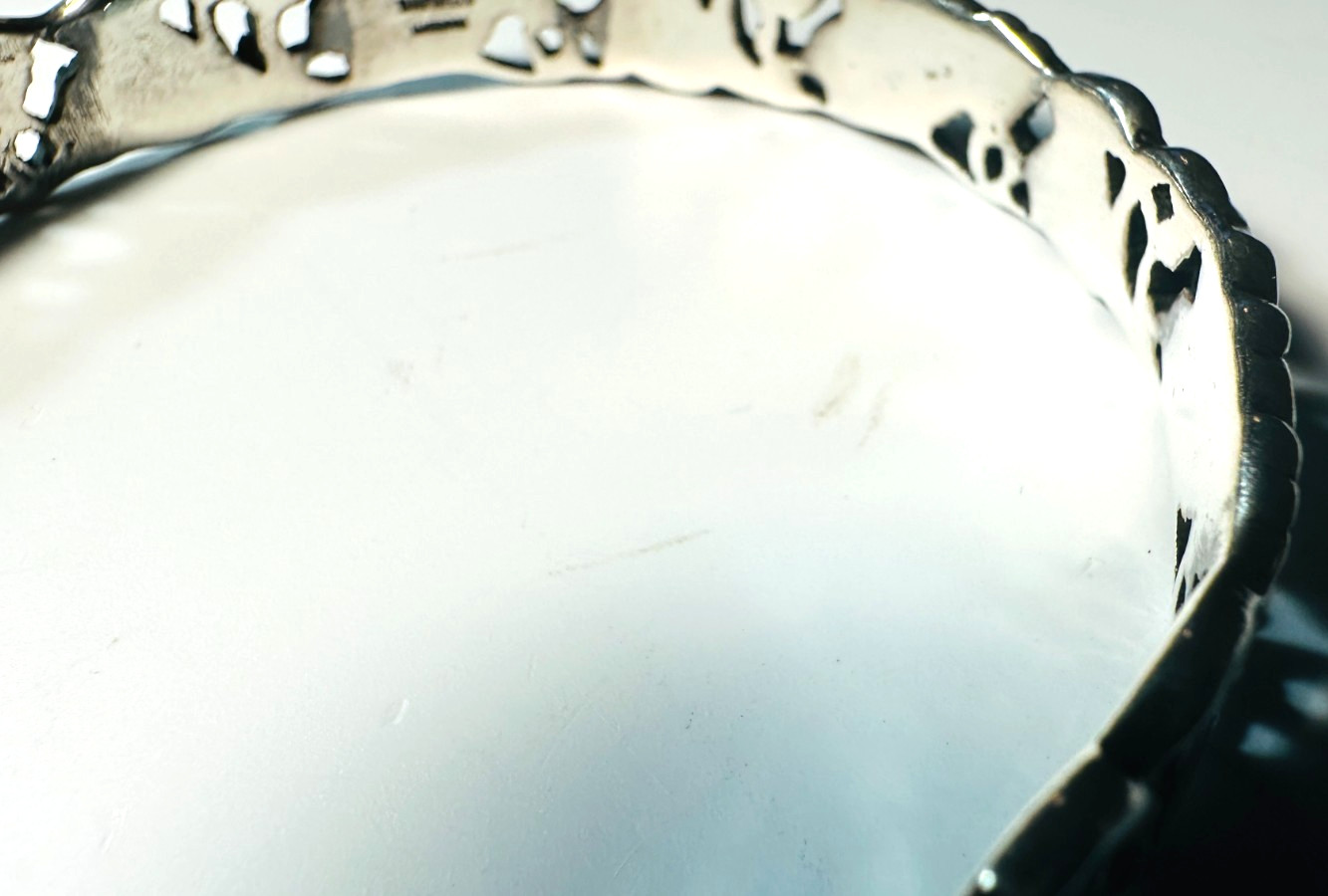 Parenti Bangle Bracelet Vintage Sterling Silver 37.19g 2.73″ Round 10mm