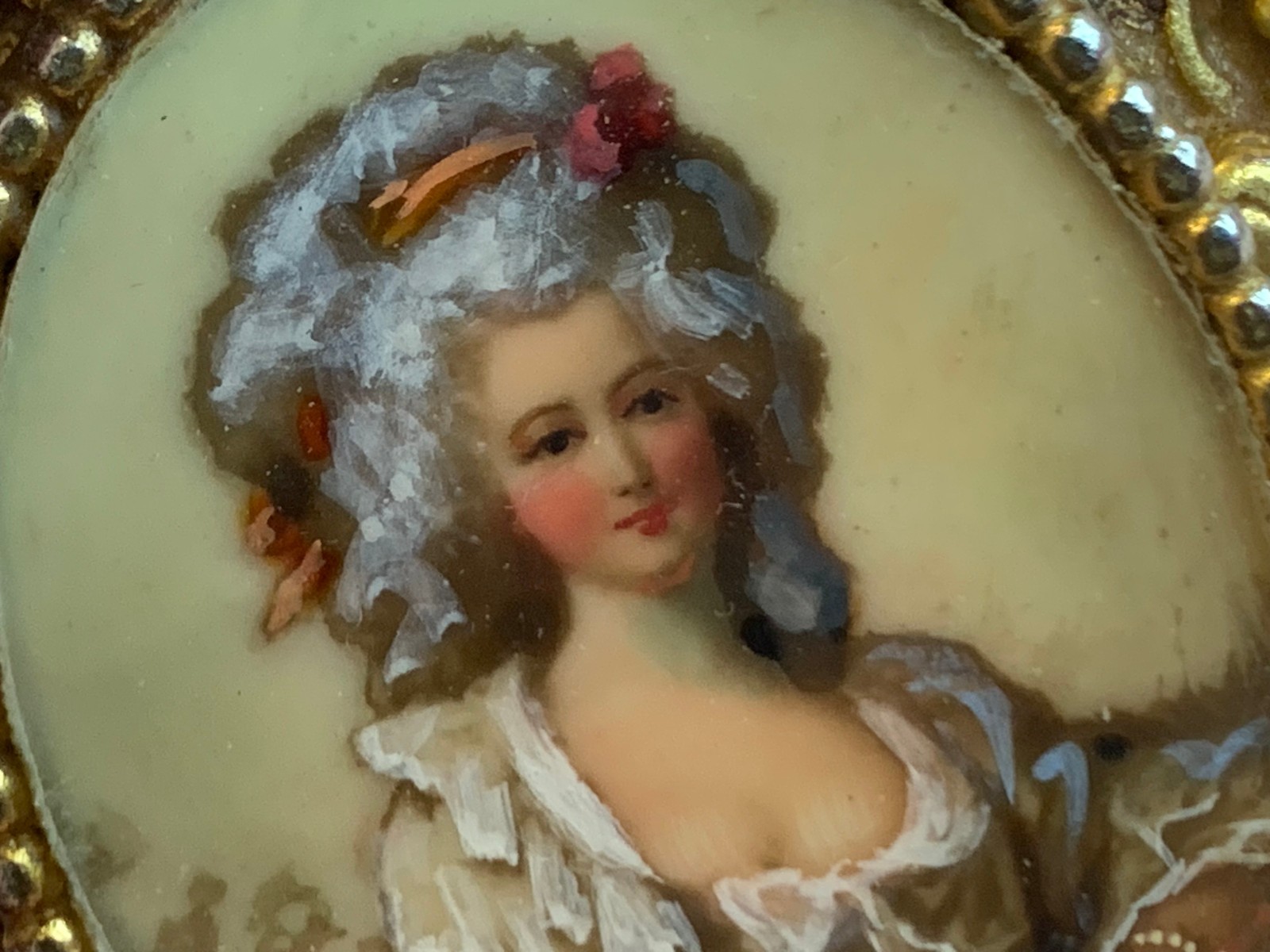 Vtg Original by Robert Pin / Pendant Combo Costume Jewelry Portrait Brooch