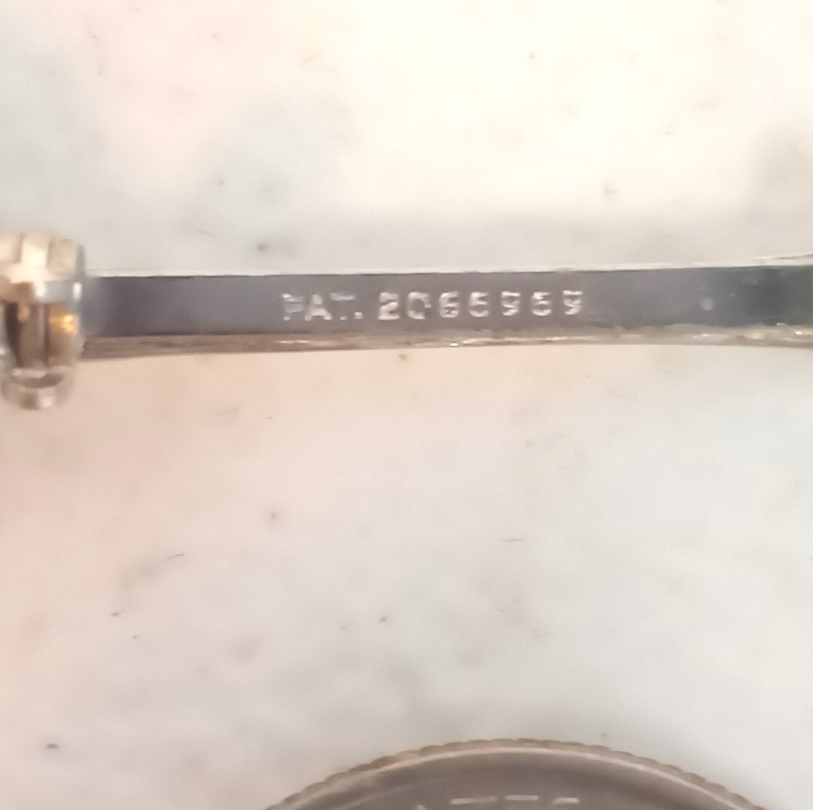 Vintage 1930s-1950s Farnham Patented Clasp Spoon Brooch Pin