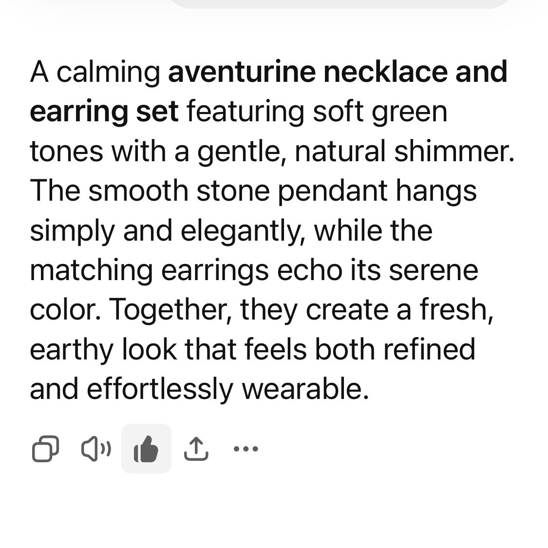 Aventurine Teardrop 1 1/4″ Cabochon Necklace Pendant Earrings 20″ Copper Bezel
