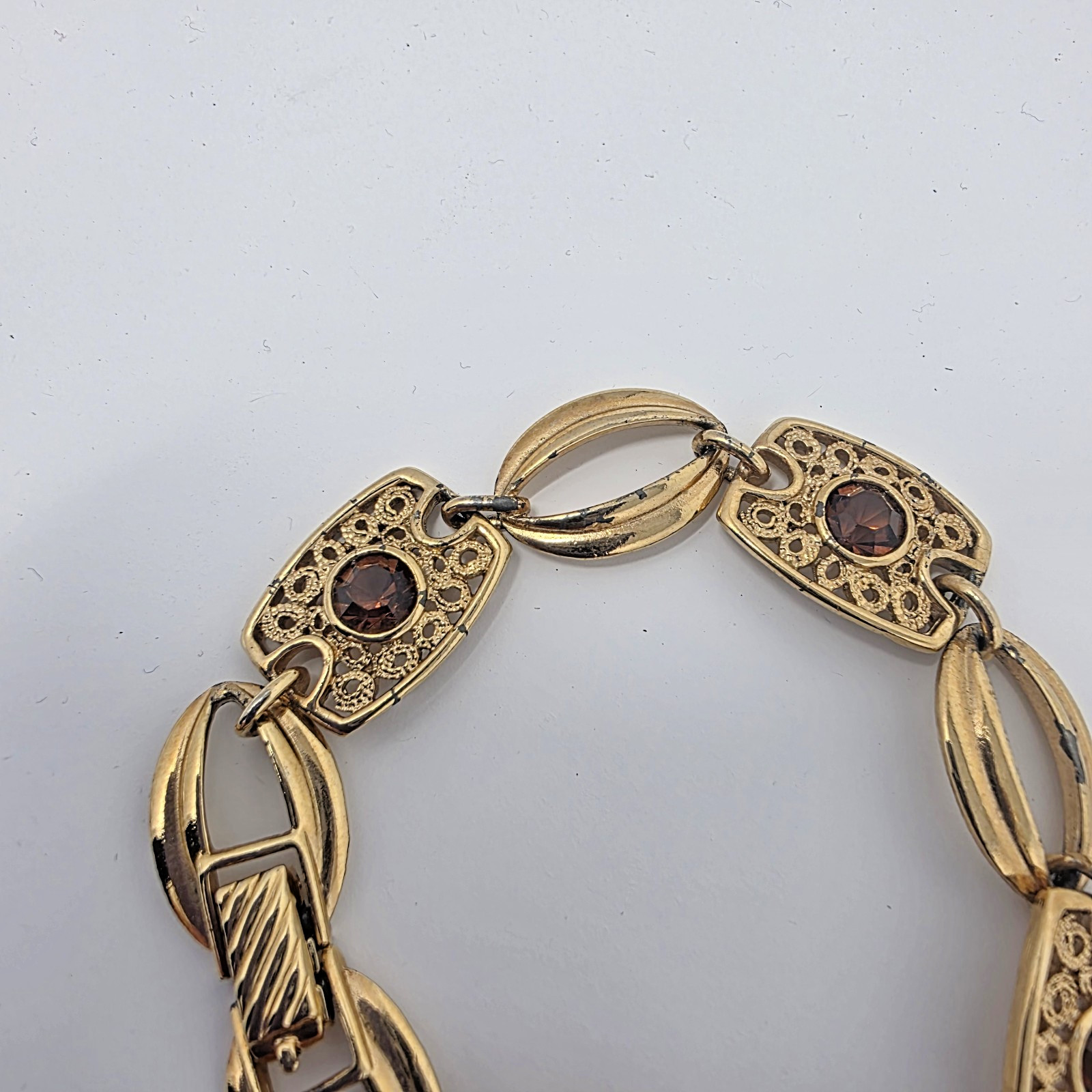 Vintage Sarah Coventry Jewelry Lot 3 Gold‑Tone Brooch/Pin, Bracelet Ring Signee