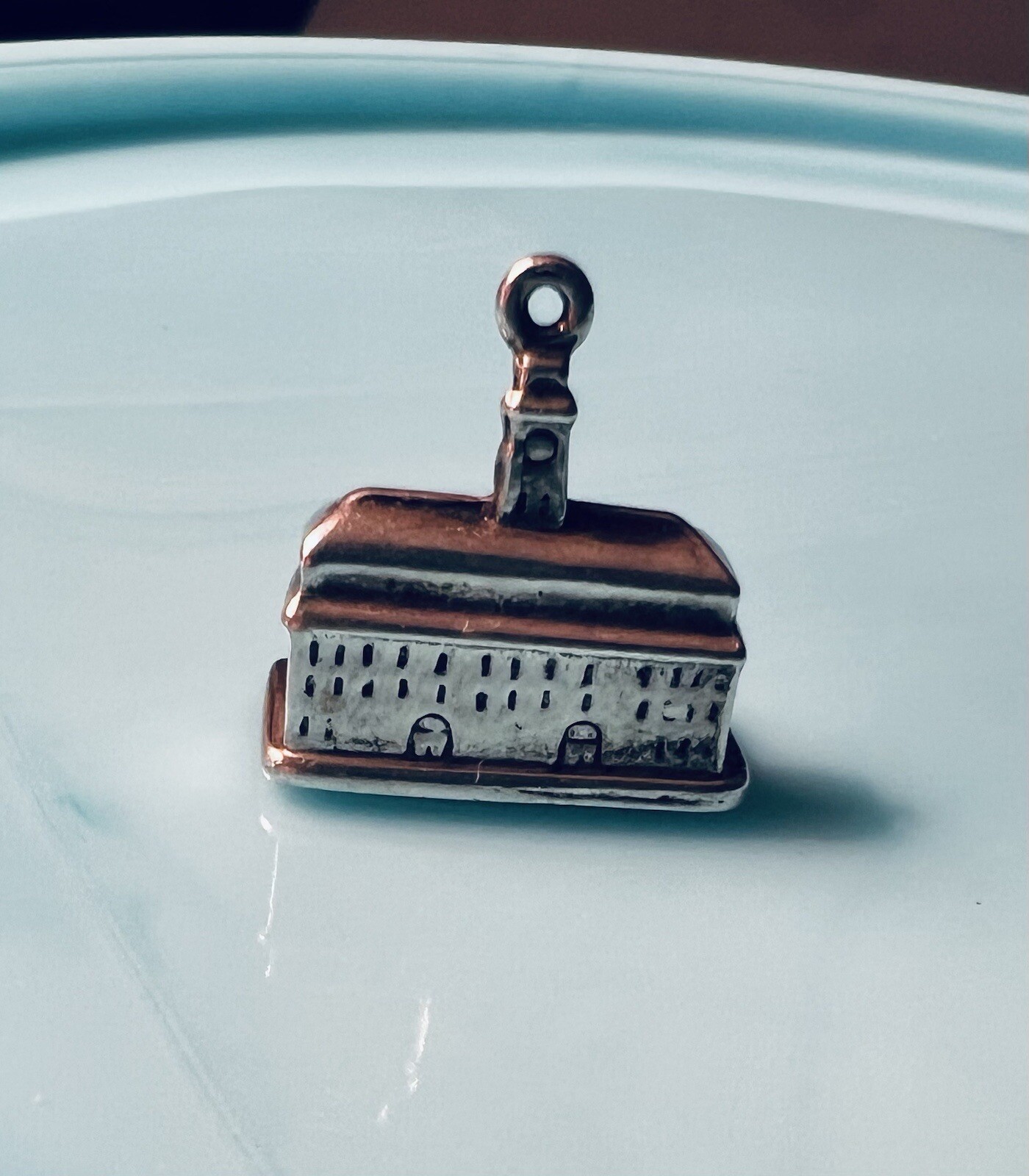 Amazing Vintage Sterling Silver Heidelberg Castle Souvenir Bracelet Charm 8.5g