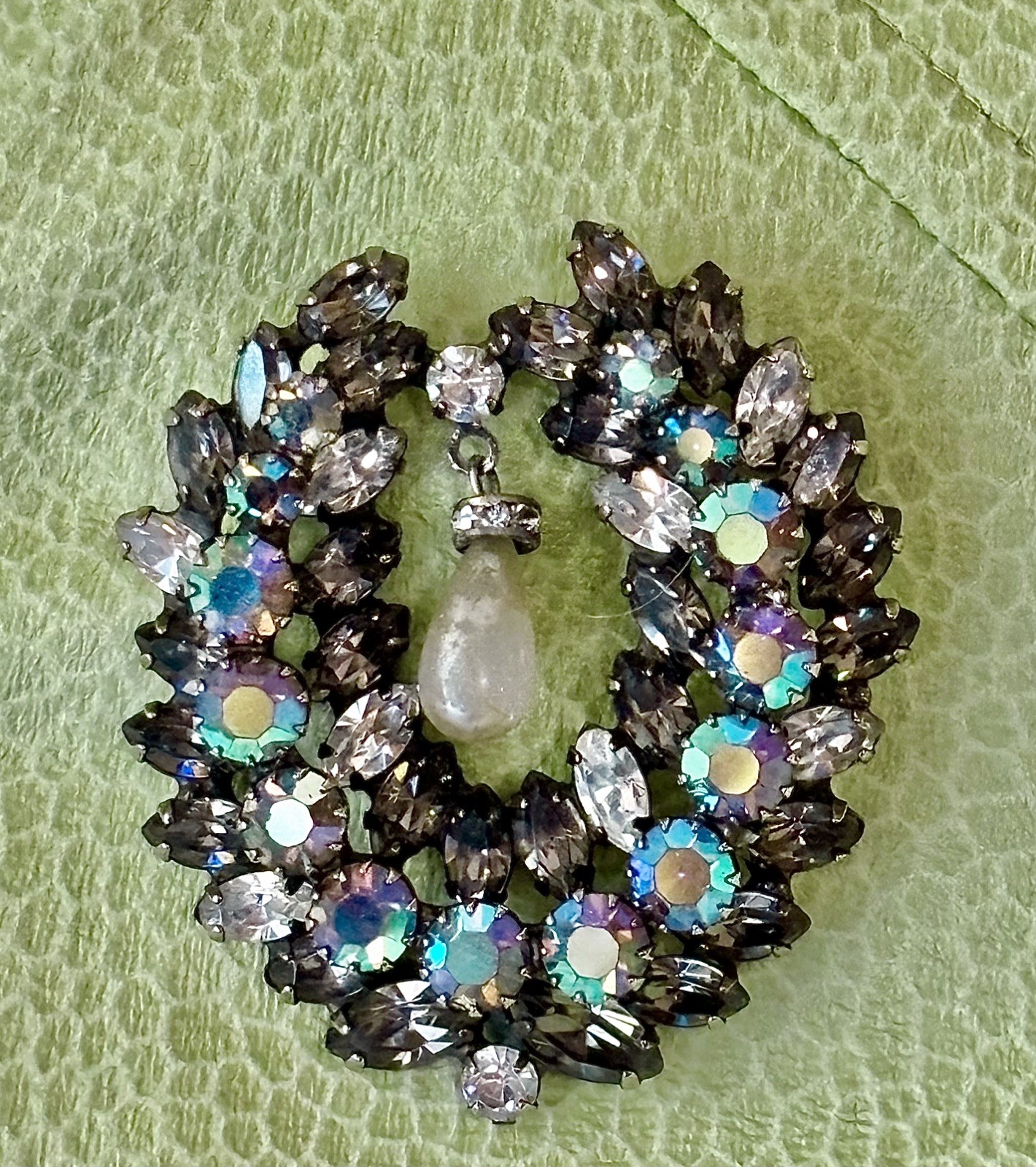 SIGNED Adele Simpson Necklace Brooches Collection 3 Pins 1940s~50s Lot Vintage