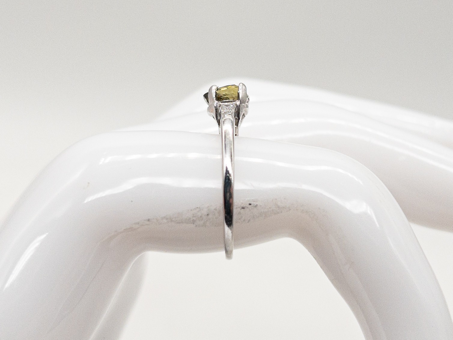 $6000 1.28ct CERTIFIED Trillion Cut Natural Alexandrite Diamond Platinum Ring