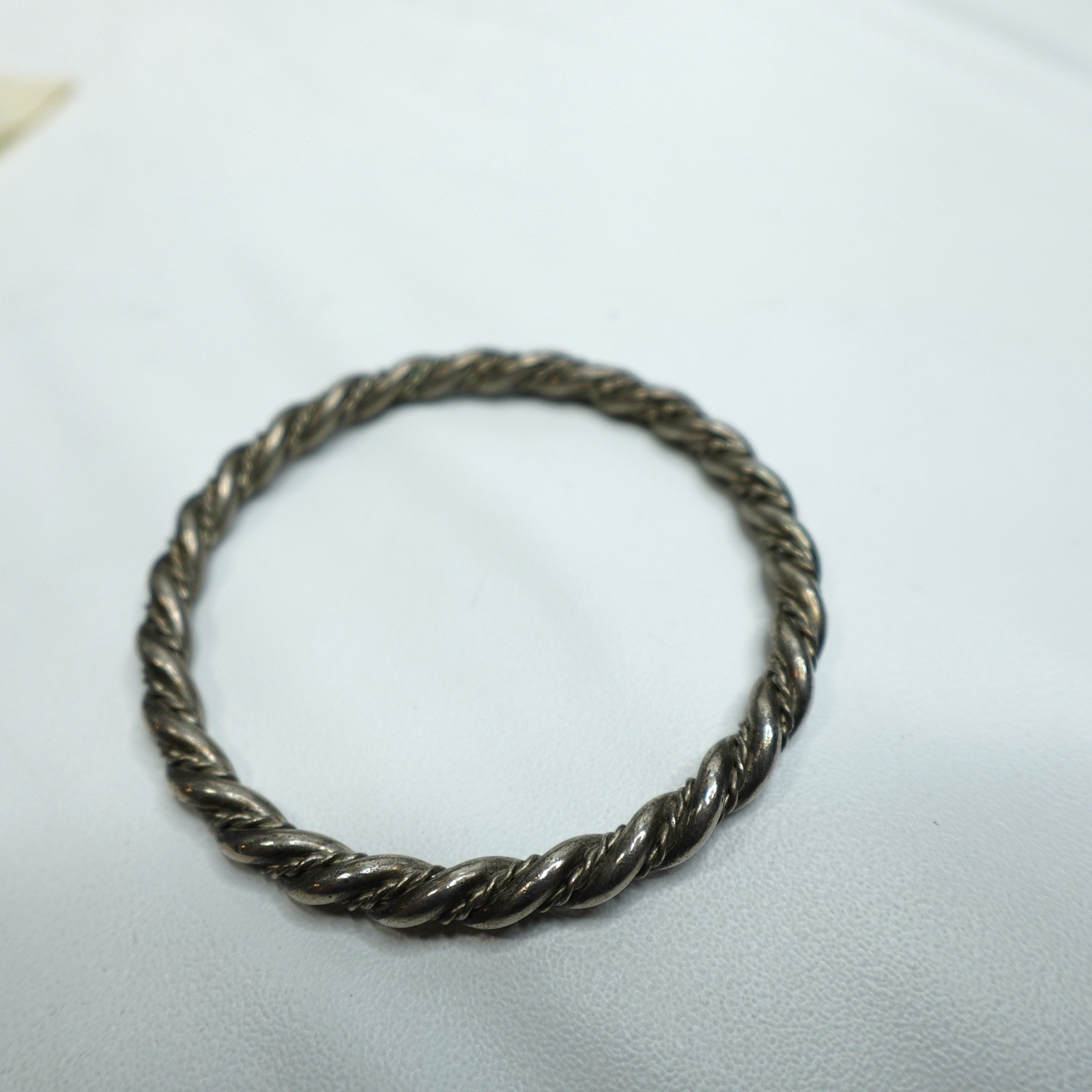 Vintage Alva Studios Museum Replica Georgian Wire Bracelet Bangle