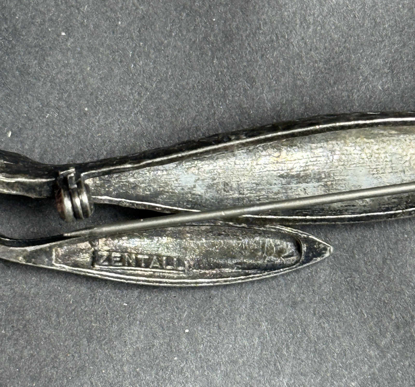 Vintage Robert Zentall Whale Costume Jewelry Brooch