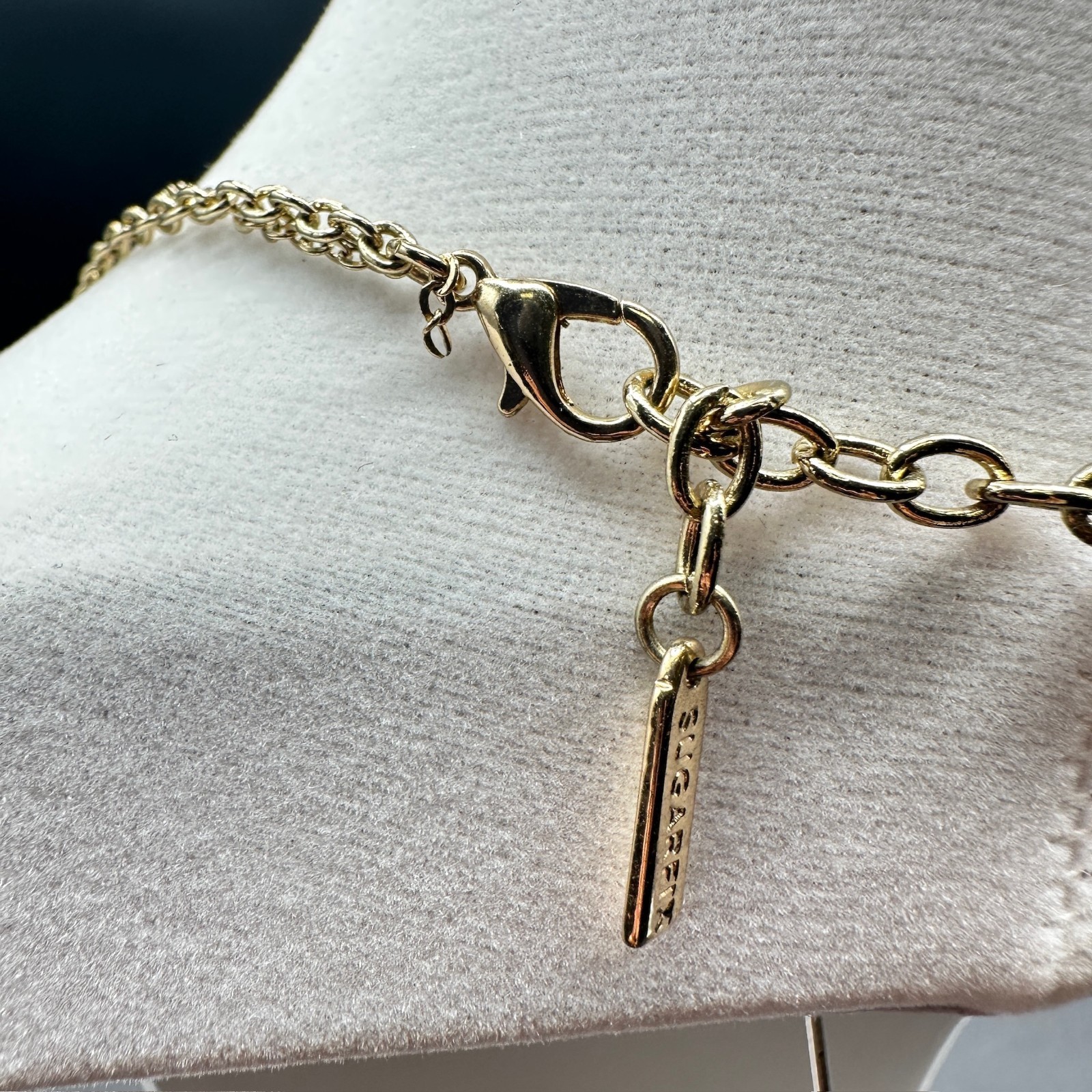 Vintage Sugarfix Gold-Tone Oval Link Chain Collectible Retro Lobster Layered