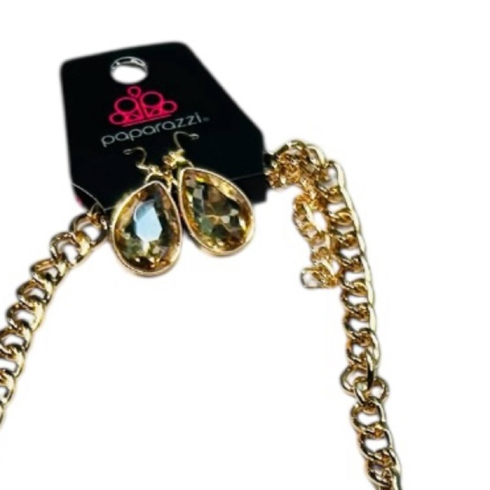 Statement Necklace Earrings & Pin Bundle 5 Pc Set