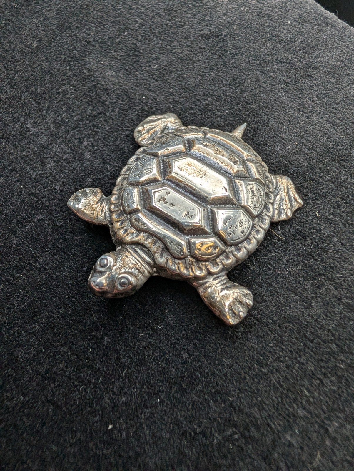 Danecraft Sterling Silver 925 Turtle Pin/ Brooch Vintage
