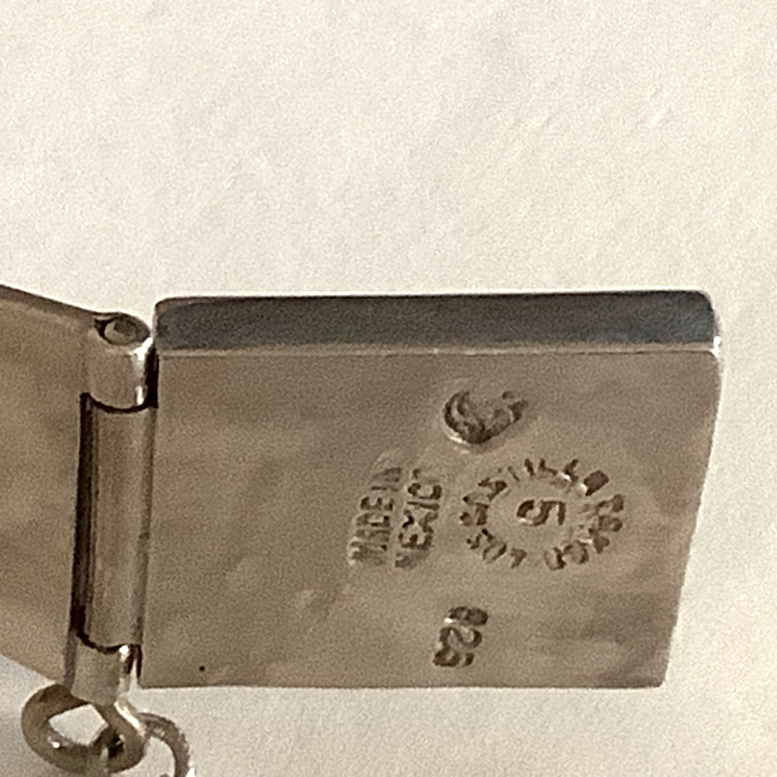 VTG Los Castillo MCM Sterling Silver Bracelet Amethyst?