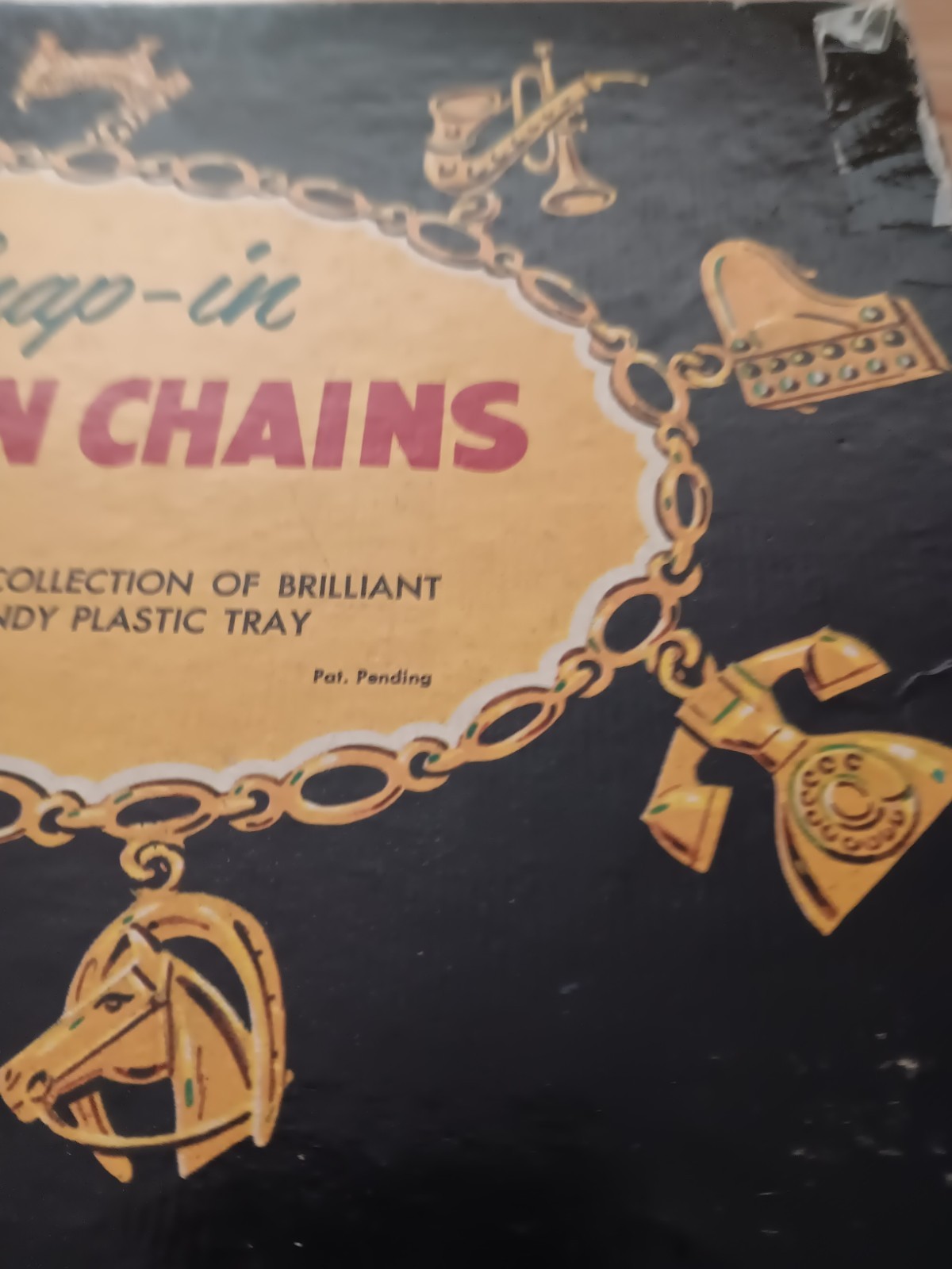 VTG Hasbro Charms N Chains Braclet Making Kit for Children 1969