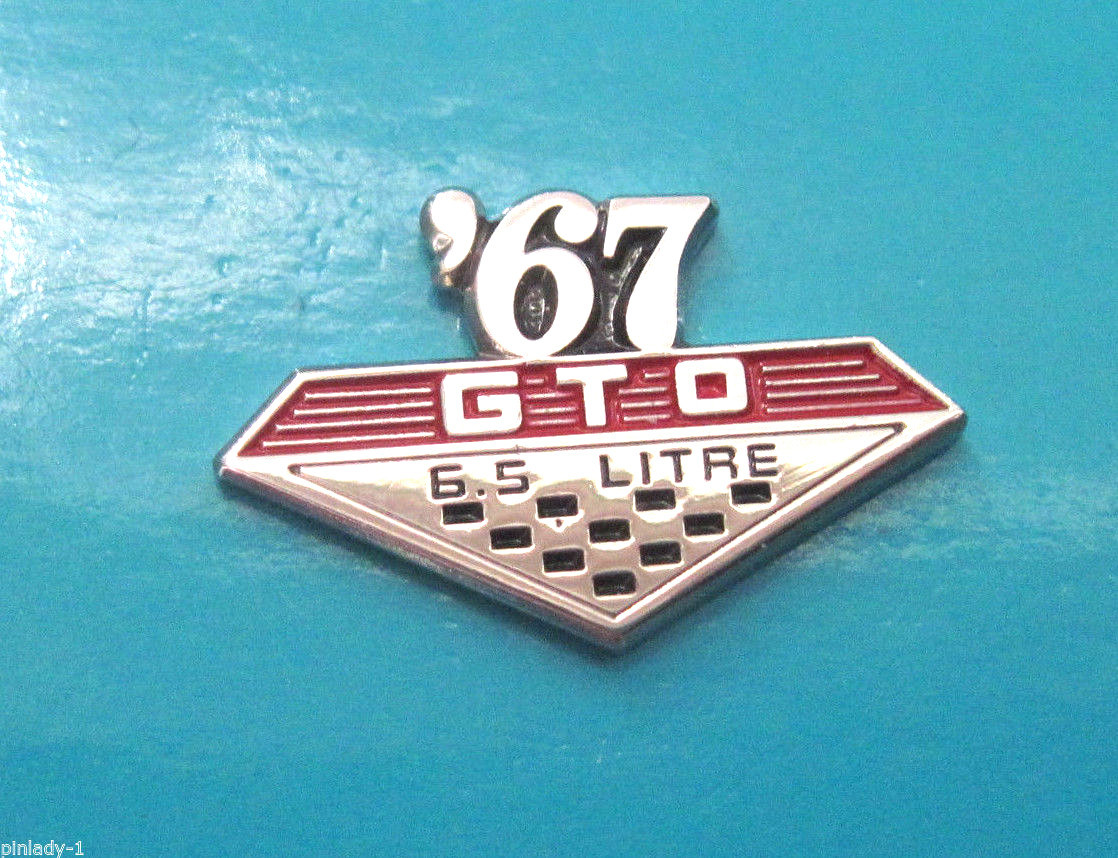 1964 – 1971 PONTIAC GTO – hat pin , tie tac , lapel pin , hatpin GIFT BOXED
