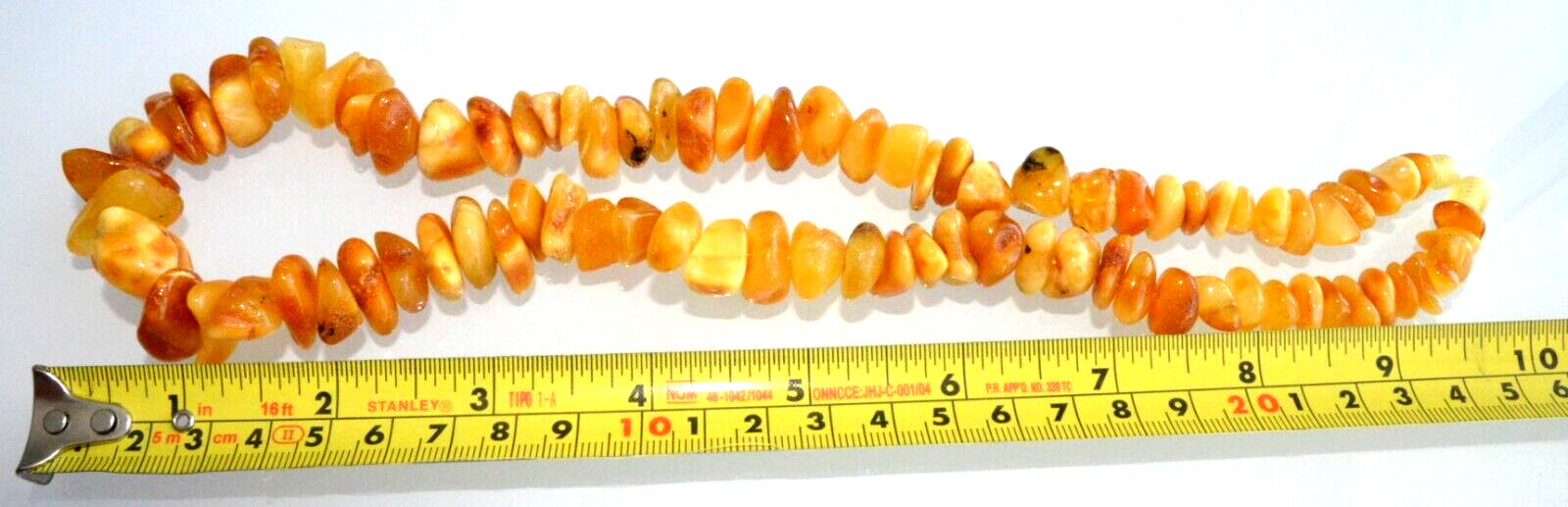 ✅52cm = 54gr RUSSIAN SOVIET BALTIC AMBER BEAD NECKLACE 琥珀 BRACELET STONE PENDANT