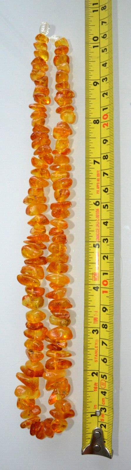 46gr RUSSIAN SOVIET BALTIC AMBER BEAD NECKLACE 琥珀 BRACELET STONE PENDANT EARRING
