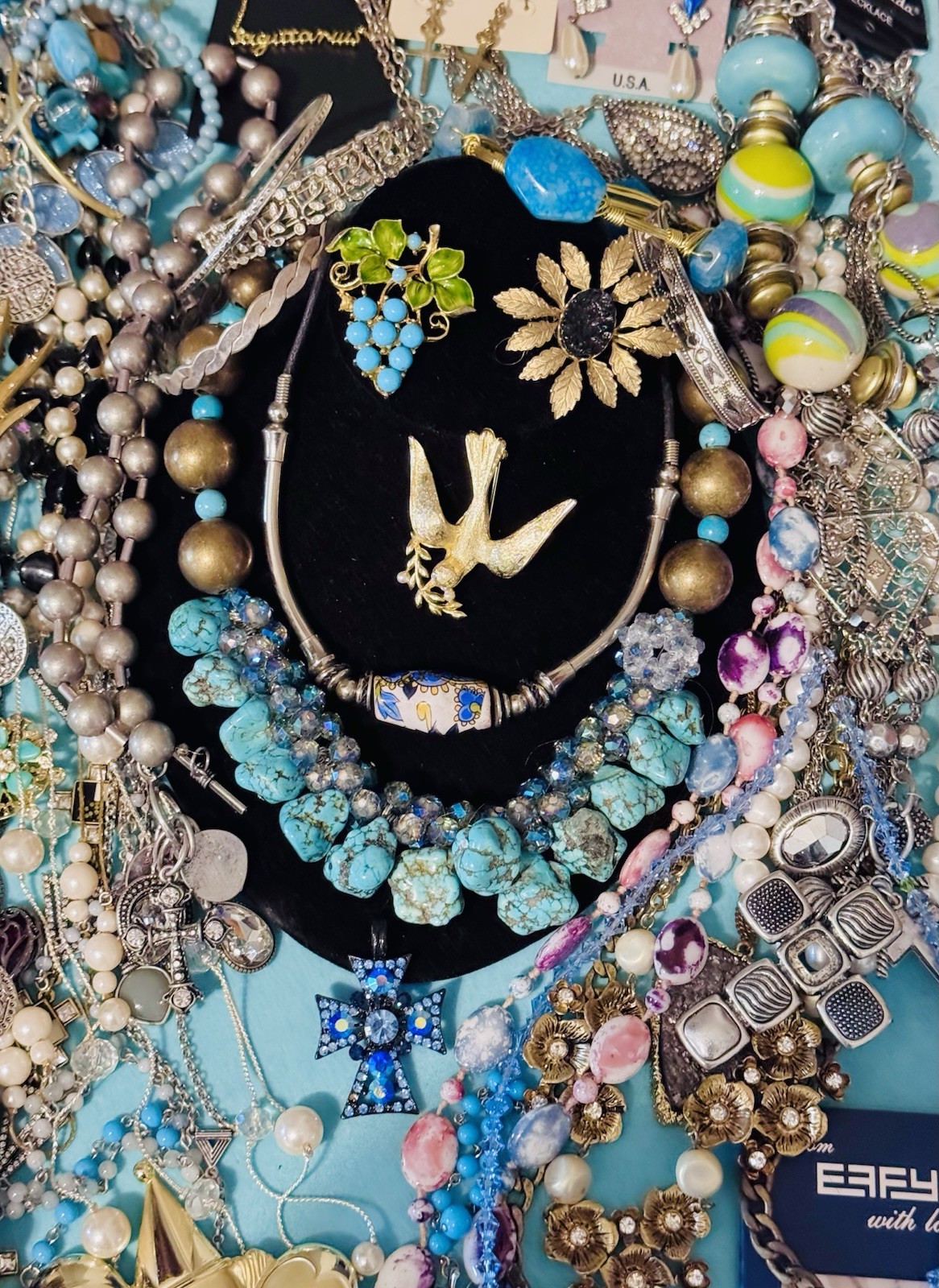 Vintage High End Costume Jewelry Sterling Mamselle CORO Monet Austria EFFY AJMC
