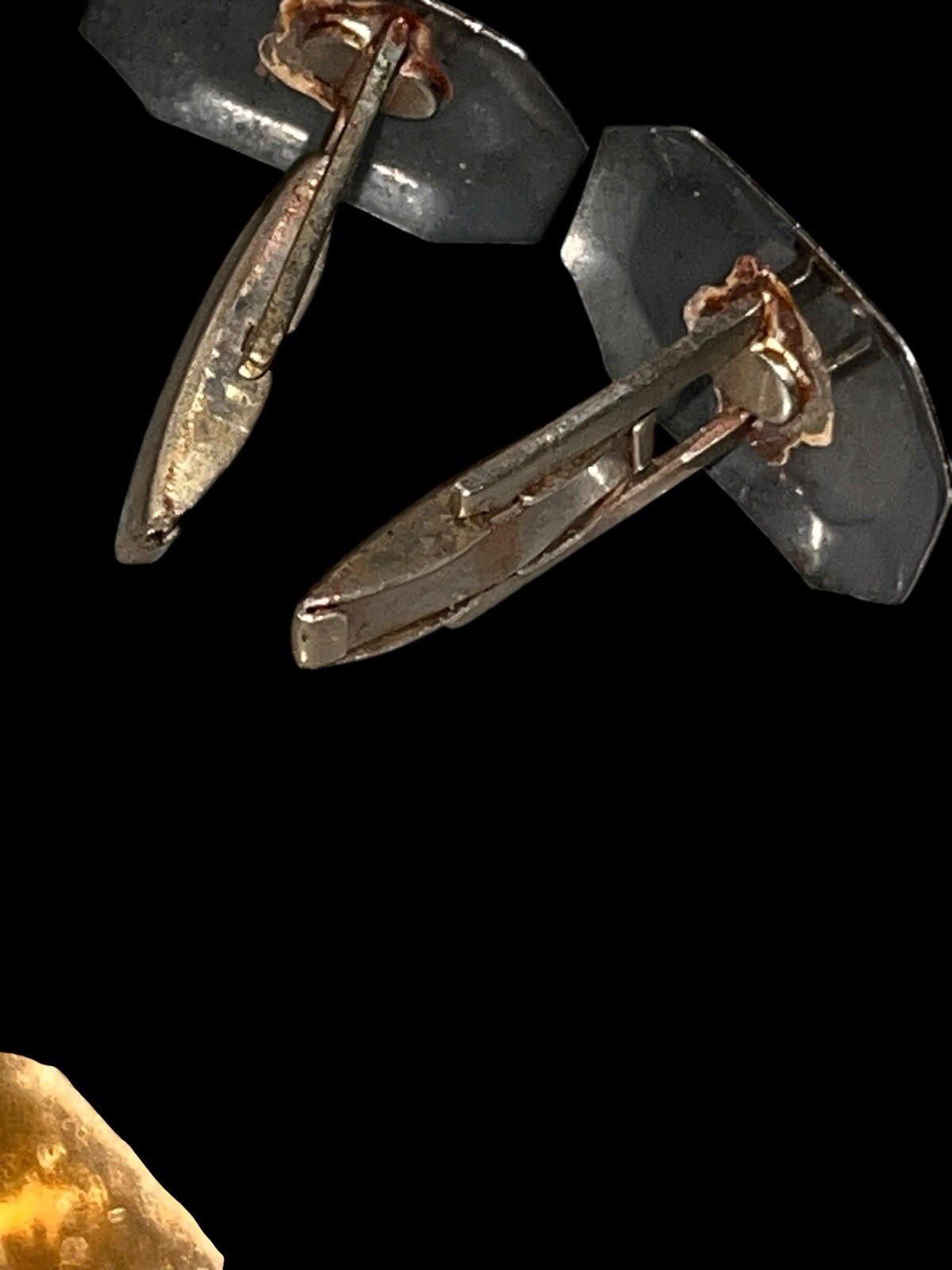 Pair Vintage Cufflinks 1/40 10K GF Yellow Gold Filled Signed RGP