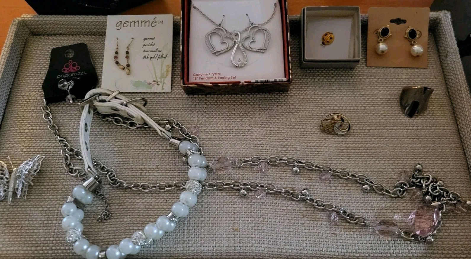 Large Beautiful Jewelry Lot Monet Avon Sterling Graziano And More – 45 Pieces