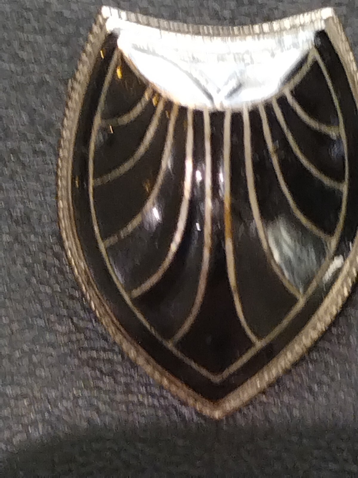 Antique Silverite and Rhinestone Fishson Silverite buckles, by Henry Fishel 1916