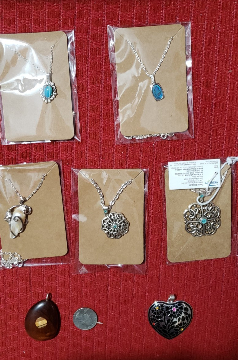 1970s -90s Necklaces and pendants, sold separately