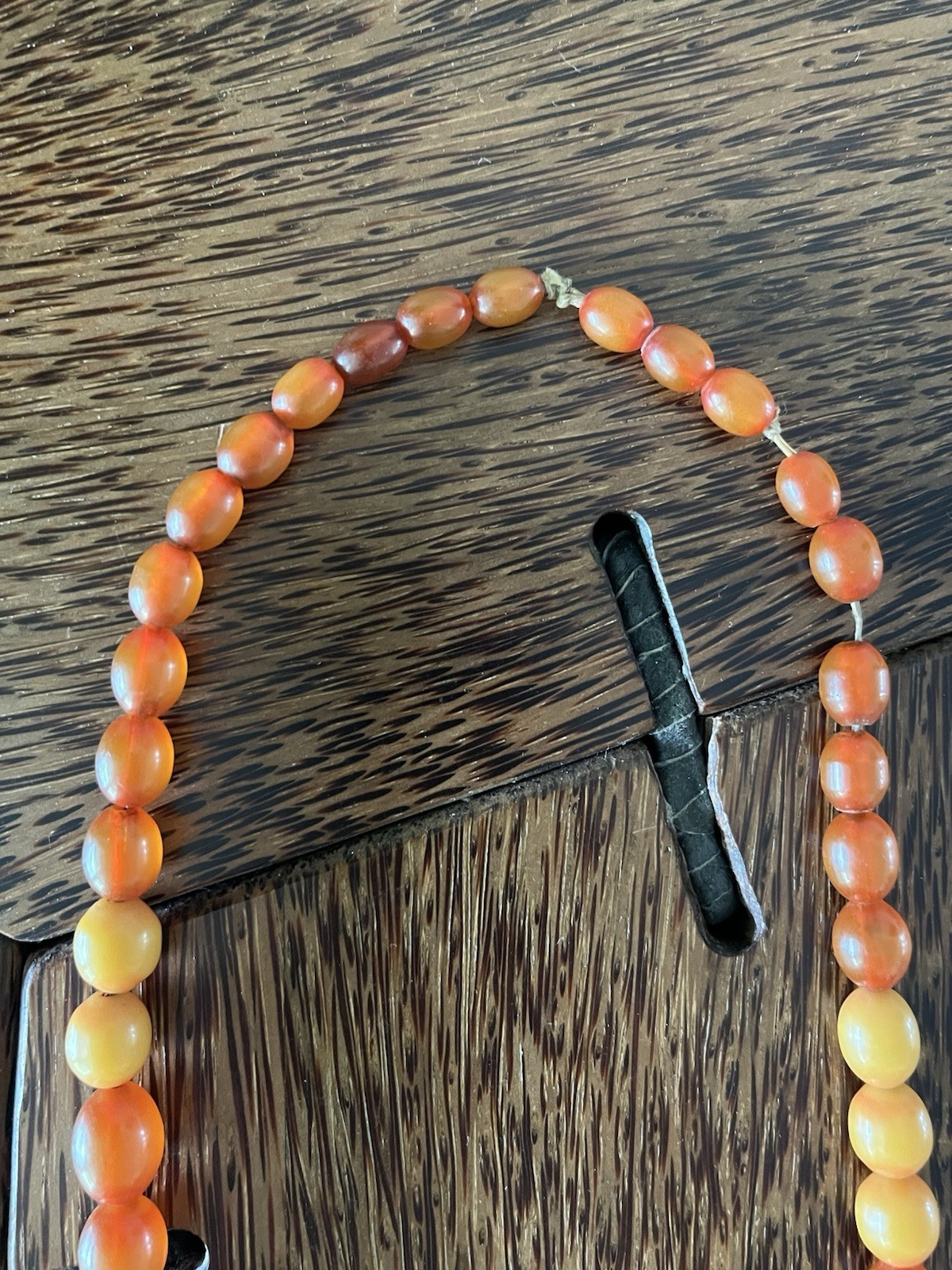 Vintage Estate 1970s Beaded Statement Necklace