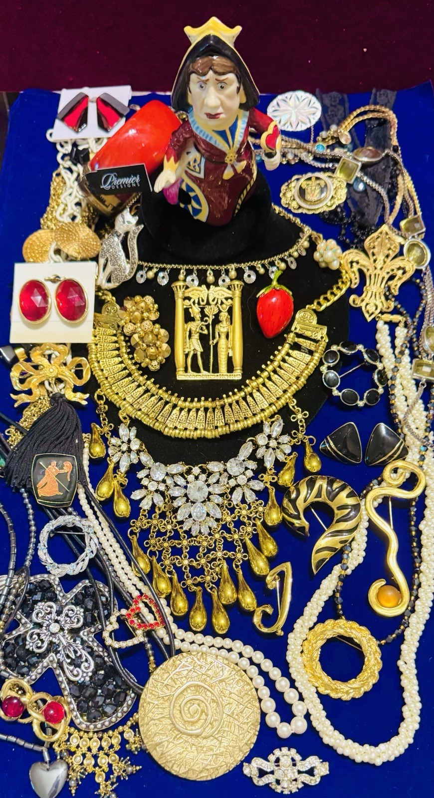 Vintage High End Costume Jewelry Trifari Ann Taylor Originals By Robert Monet PD