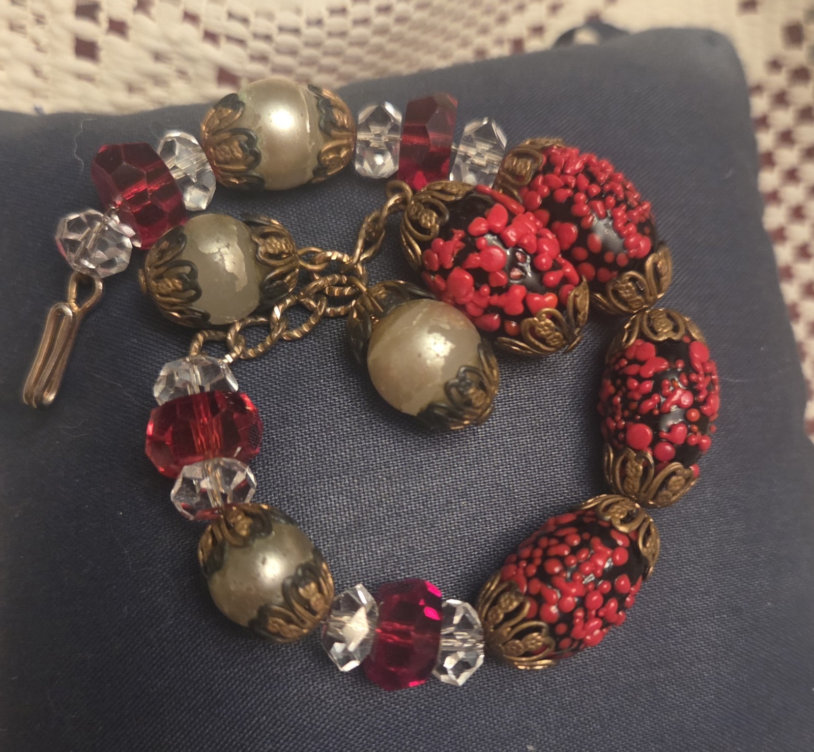 28 Vintage to Now~Costume Jewelry BRACELETS Rhinestone Bead Stretch LOT