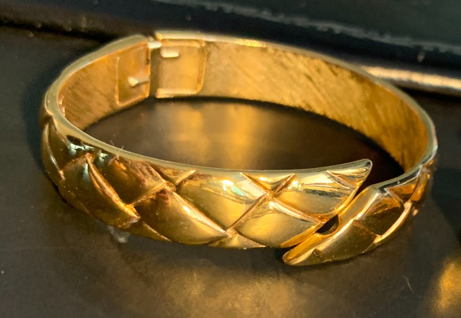 Post 1950’s Vintage Monet Goldtone Chain Bracelet