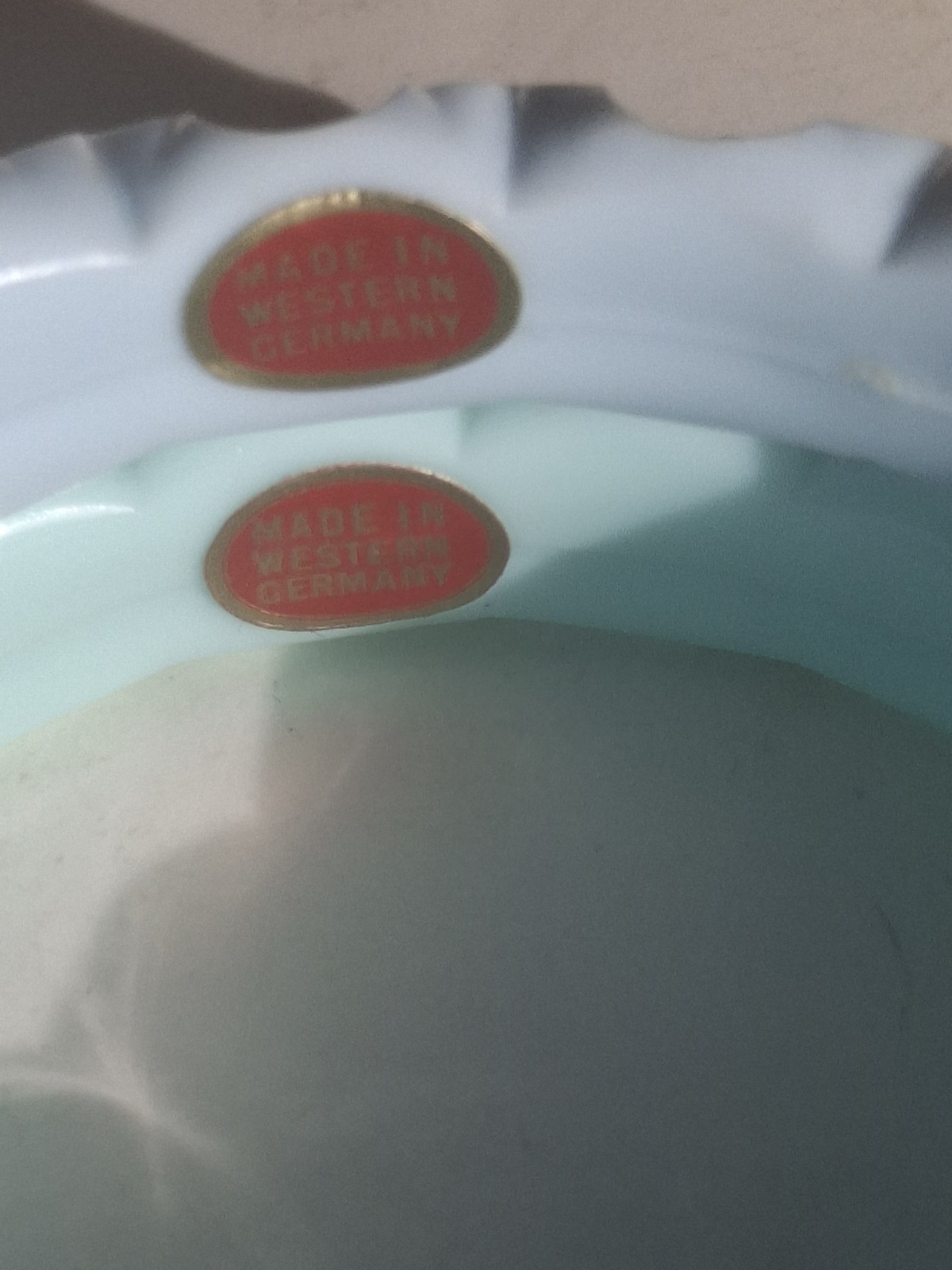 3 Lucite Vintage West Germany Pastel Bangle Bracelets – Green Yellow Blue