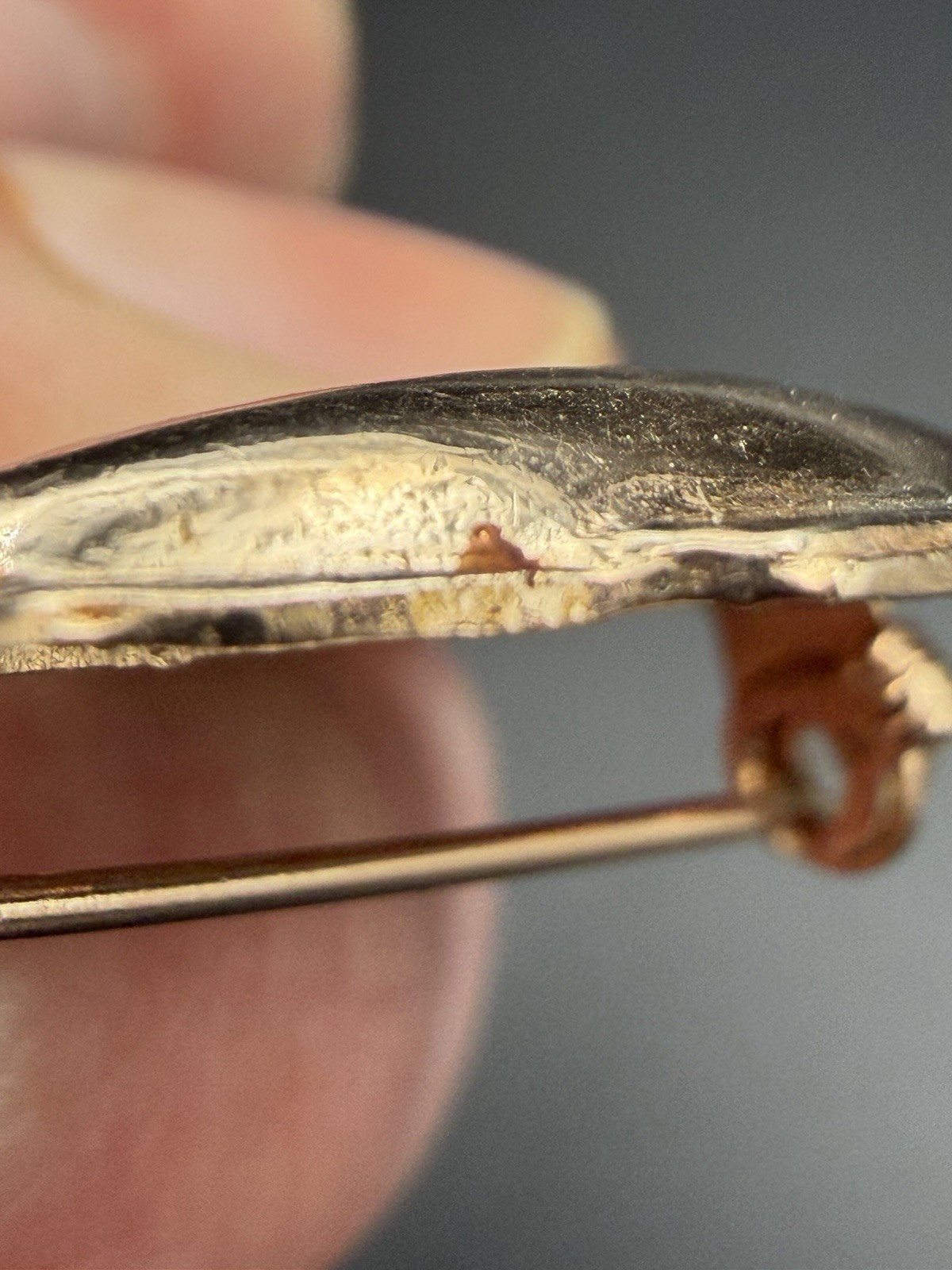Vintage Gold Filled Ship Pin Engraveable Sailboat Brooch Gold