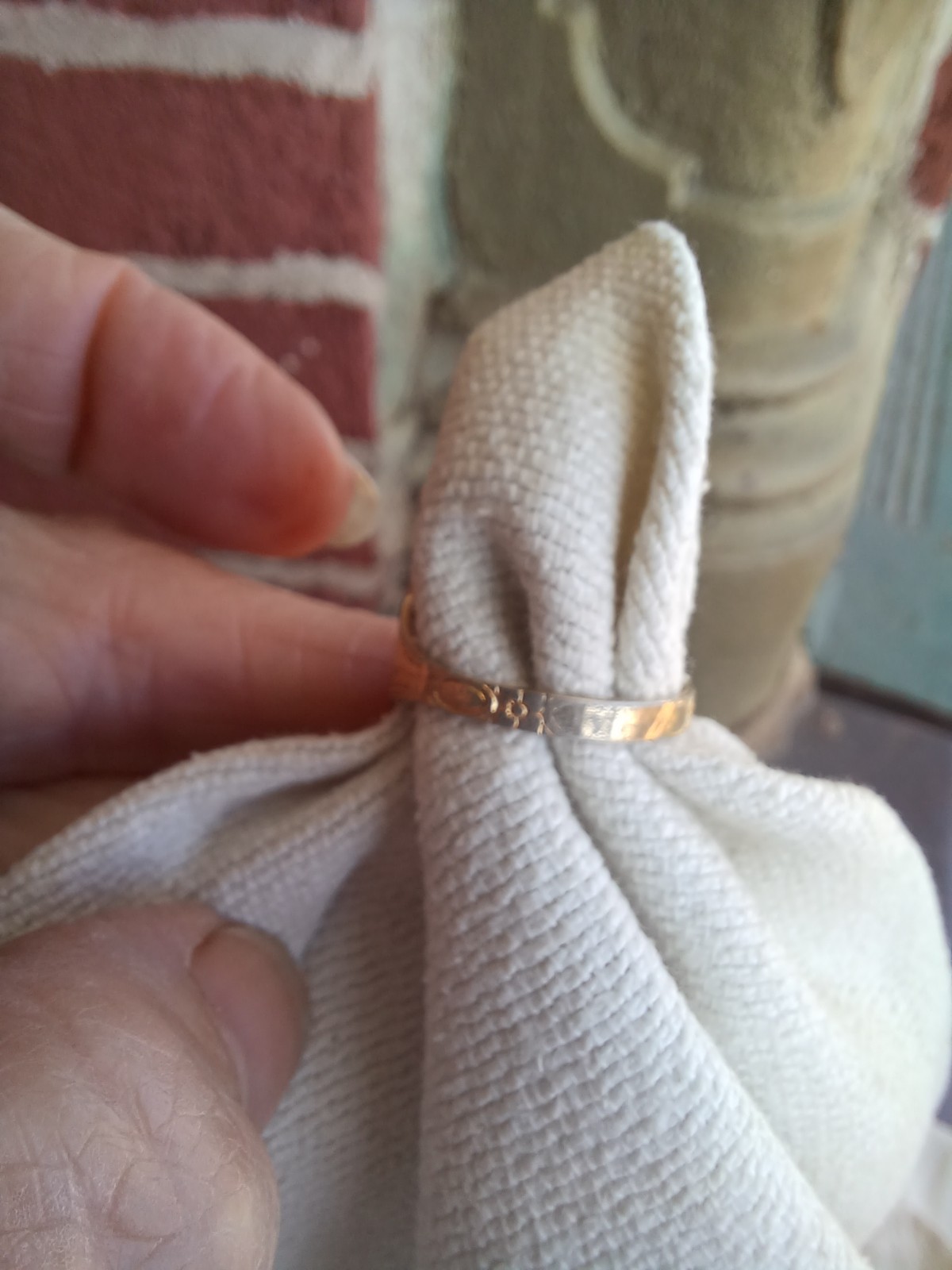 VINTAGE ART DECO JOE ESPOSITO ESPO CARVED SHELL CAMEO 18K HGE FILIGREE RING 7.25