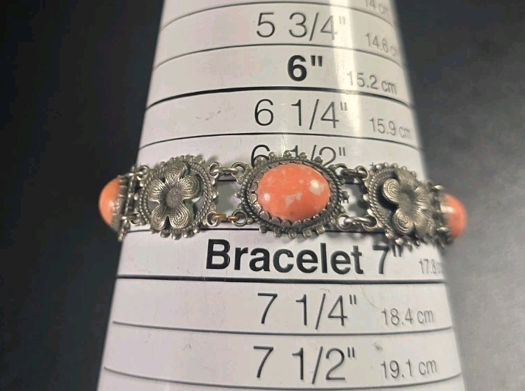 Antique Art Deco Czech Glass Bracelet