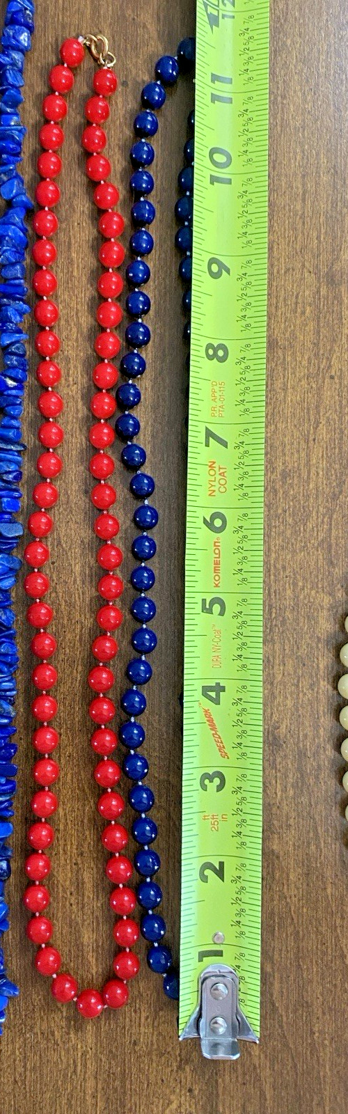 Vintage Lot of 5 Colorful Lot Necklaces. Variety of Styles, Materials, & Lengths